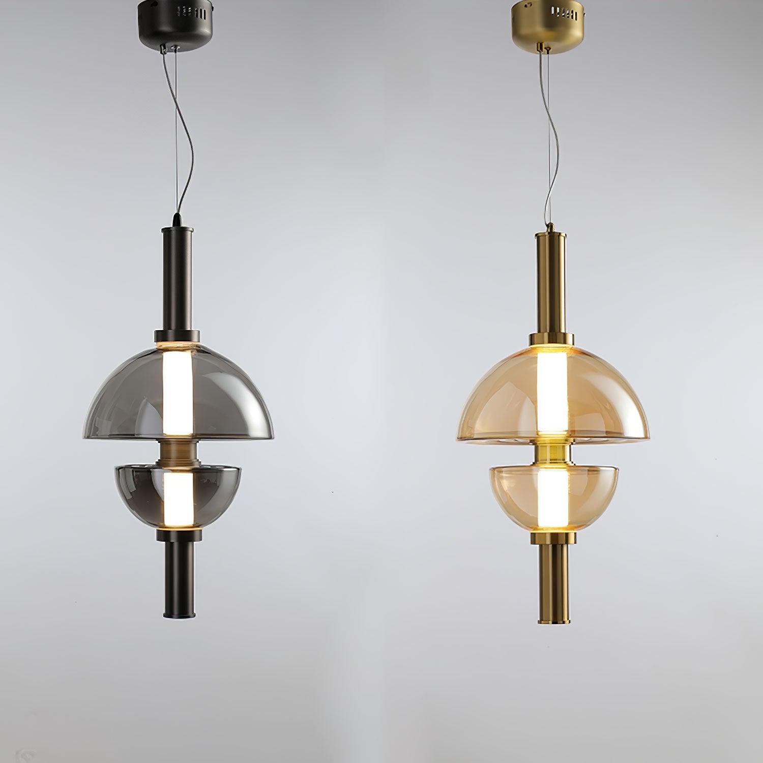 Aura Contemporar Glass Pendant Lamp - Blowlighting