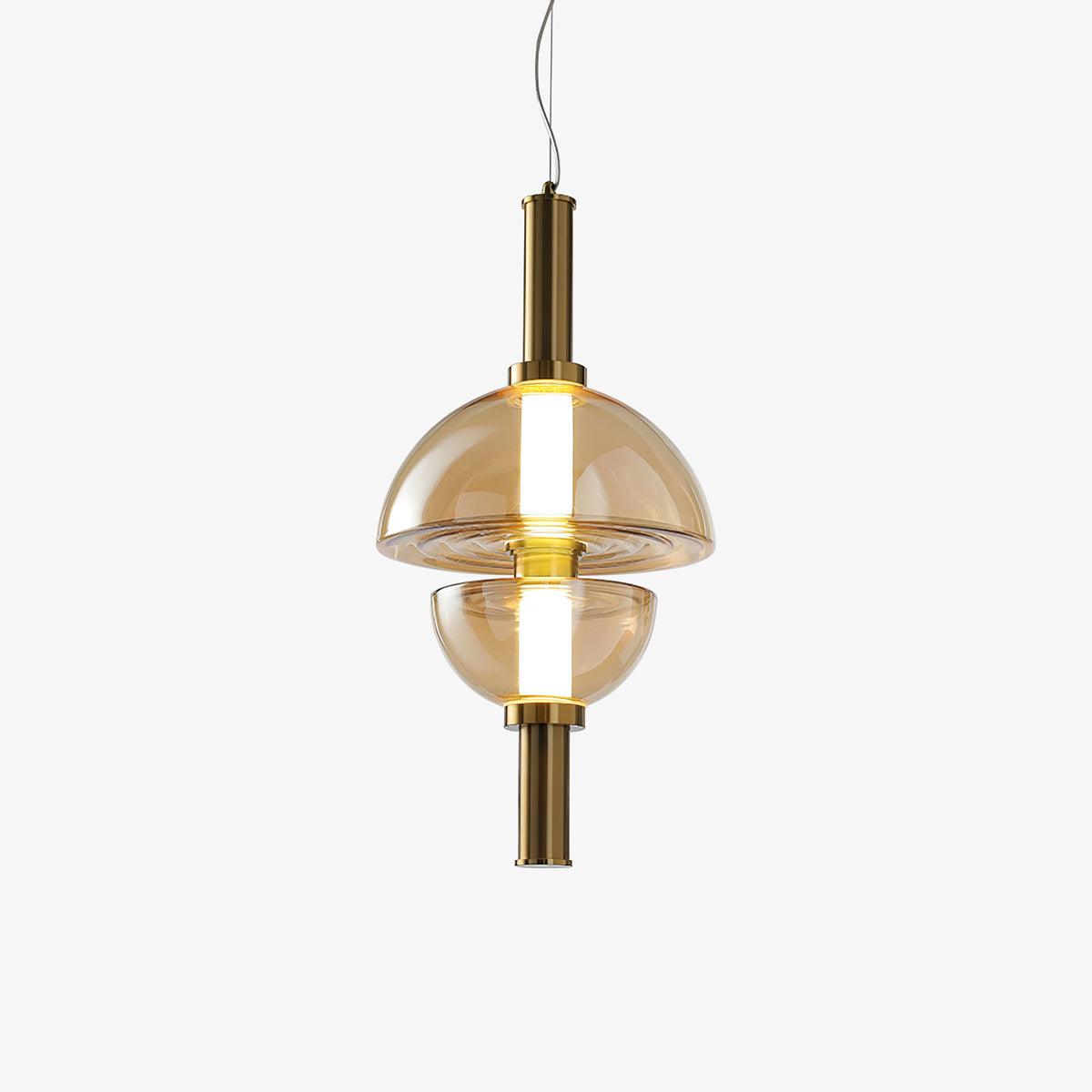 Aura Contemporar Glass Pendant Lamp - Blowlighting