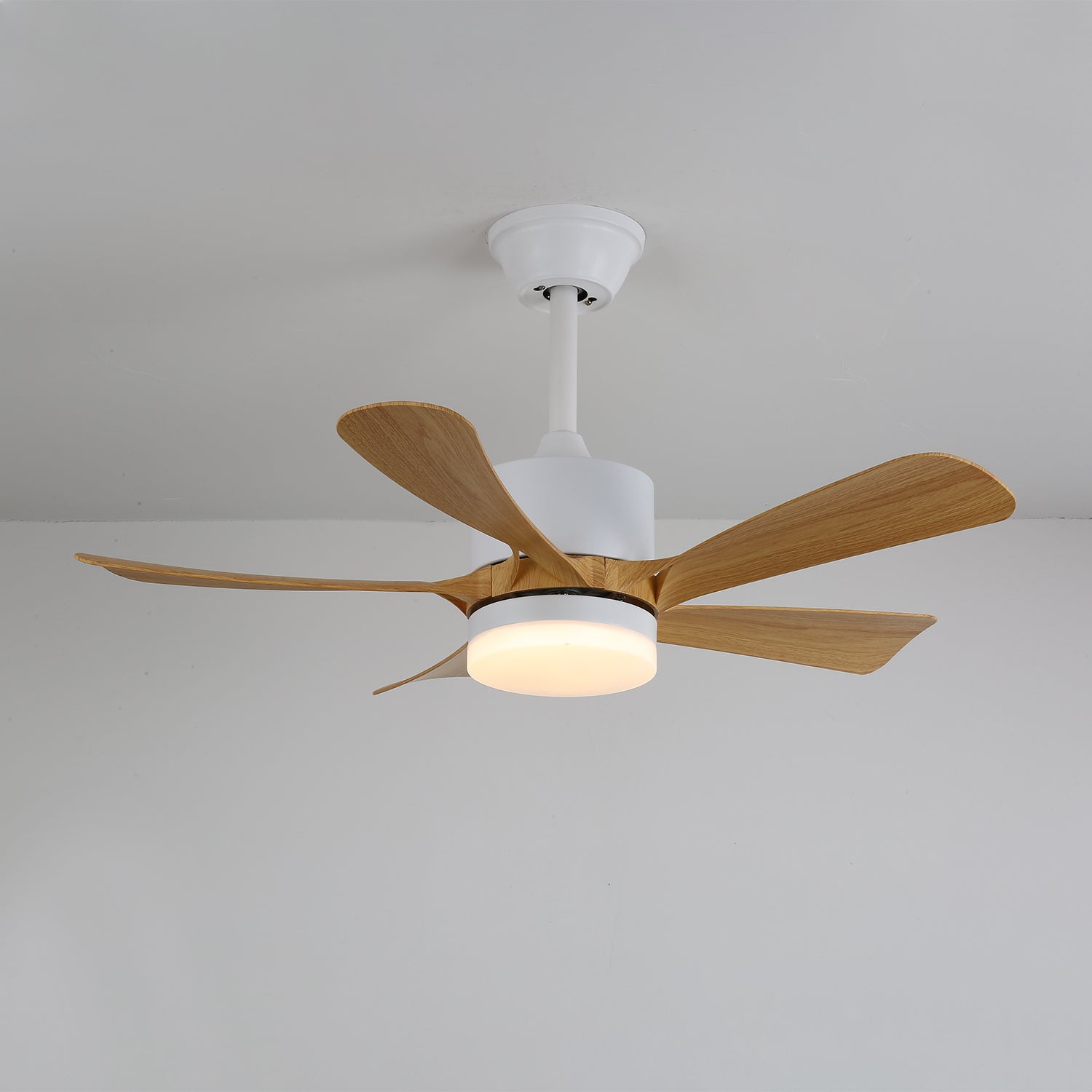 Sylven Modern Wood Ceiling Fan Light - Blowlighting