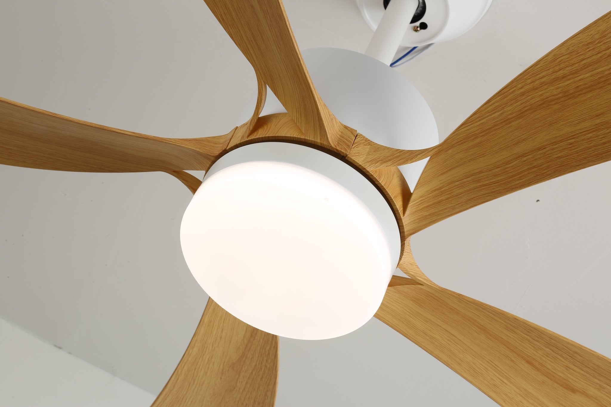 Sylven Modern Wood Ceiling Fan Light - Blowlighting