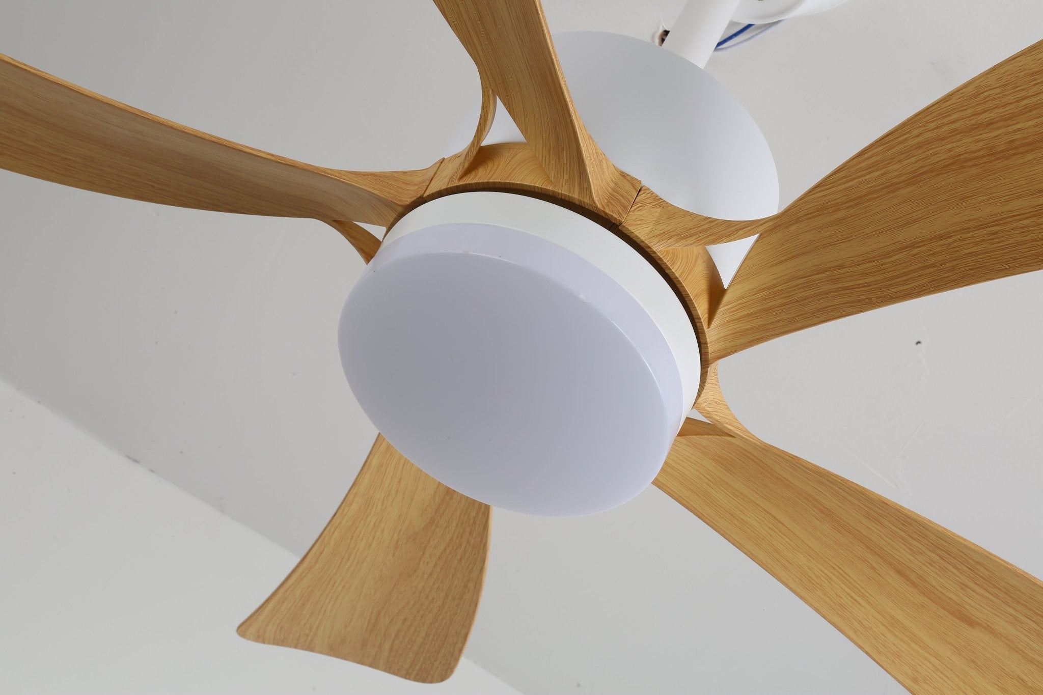 Sylven Modern Wood Ceiling Fan Light - Blowlighting
