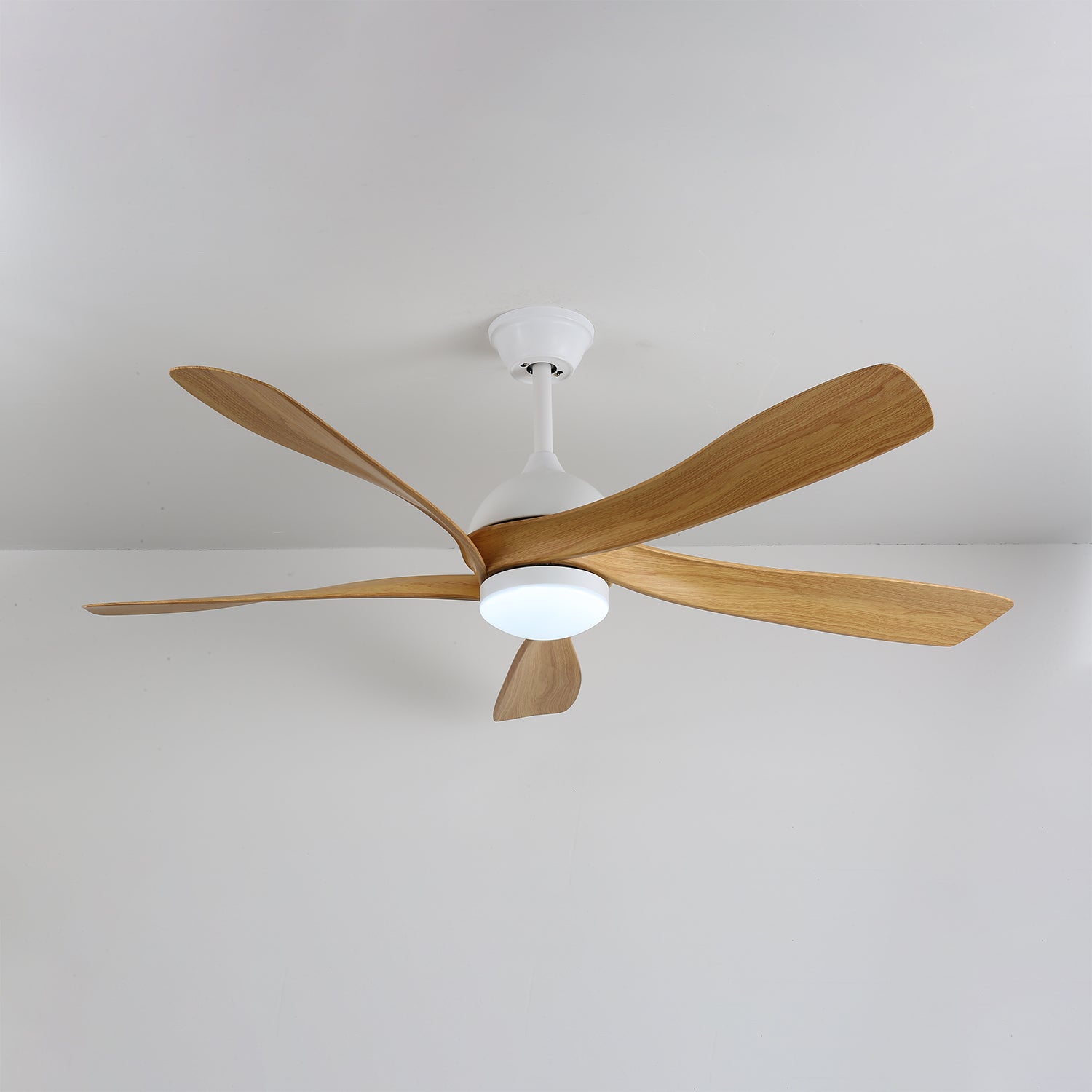 Sylven Modern Wood Ceiling Fan Light - Blowlighting