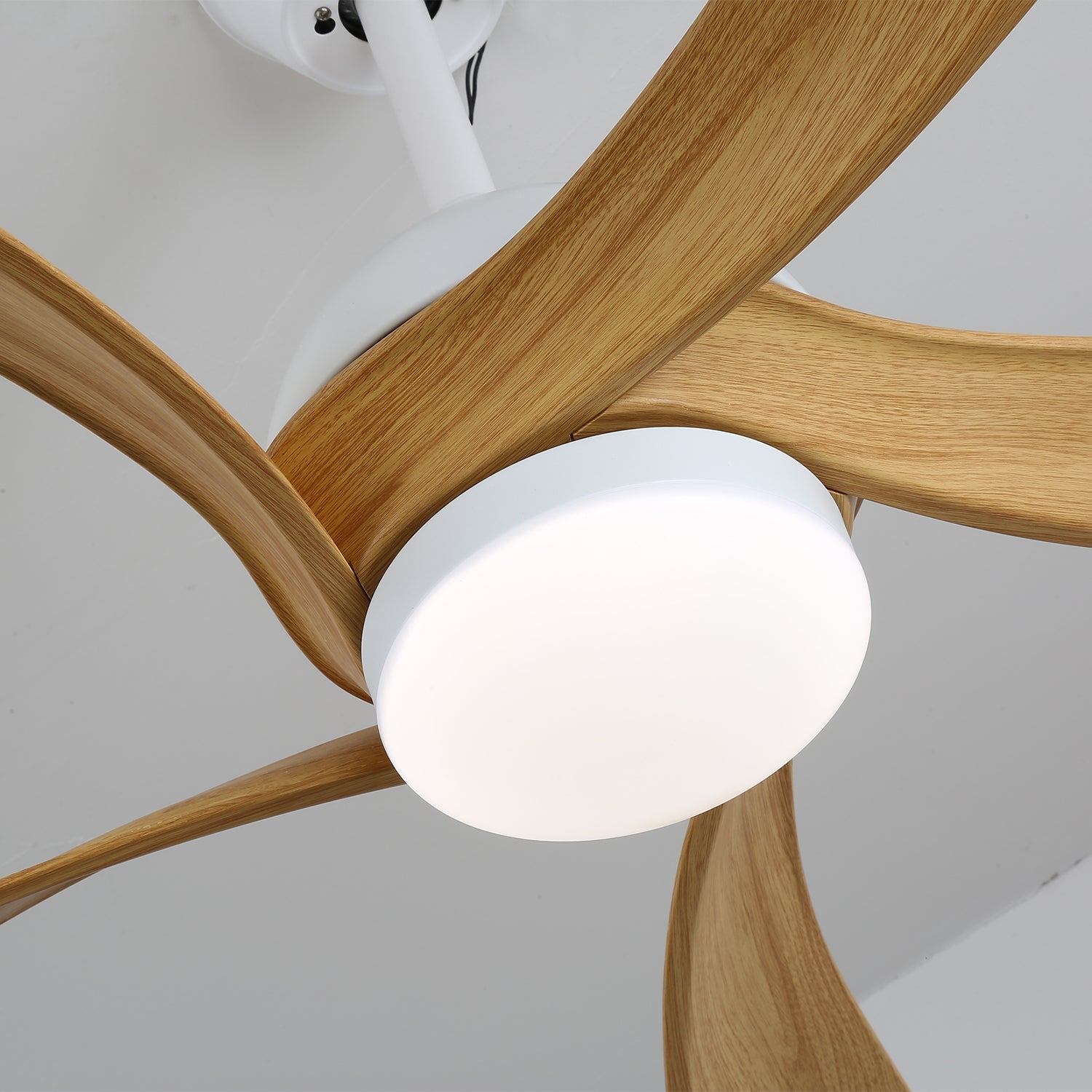 Sylven Modern Wood Ceiling Fan Light - Blowlighting