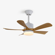 Sylven Modern Wood Ceiling Fan Light - Blowlighting