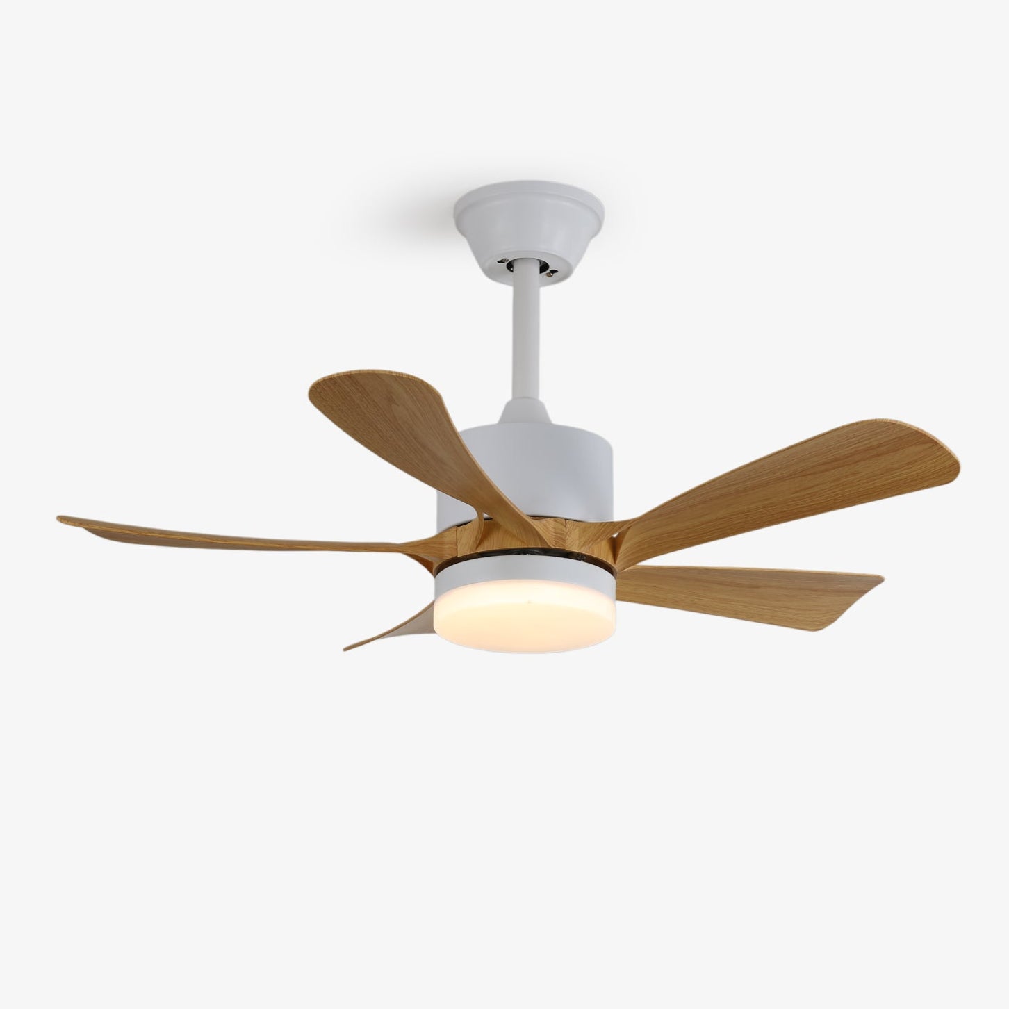 Sylven Modern Wood Ceiling Fan Light - Blowlighting