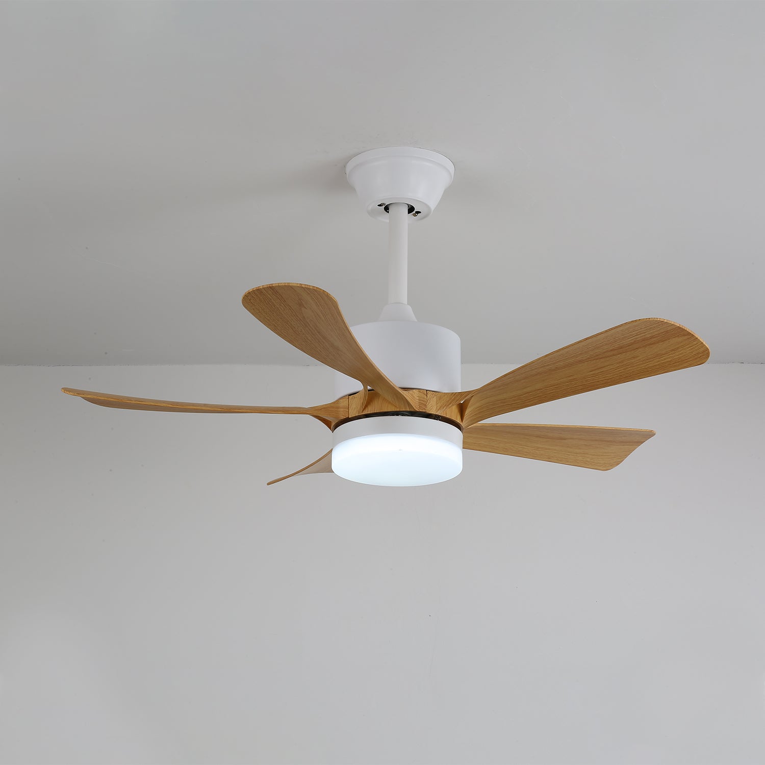 Sylven Modern Wood Ceiling Fan Light - Blowlighting