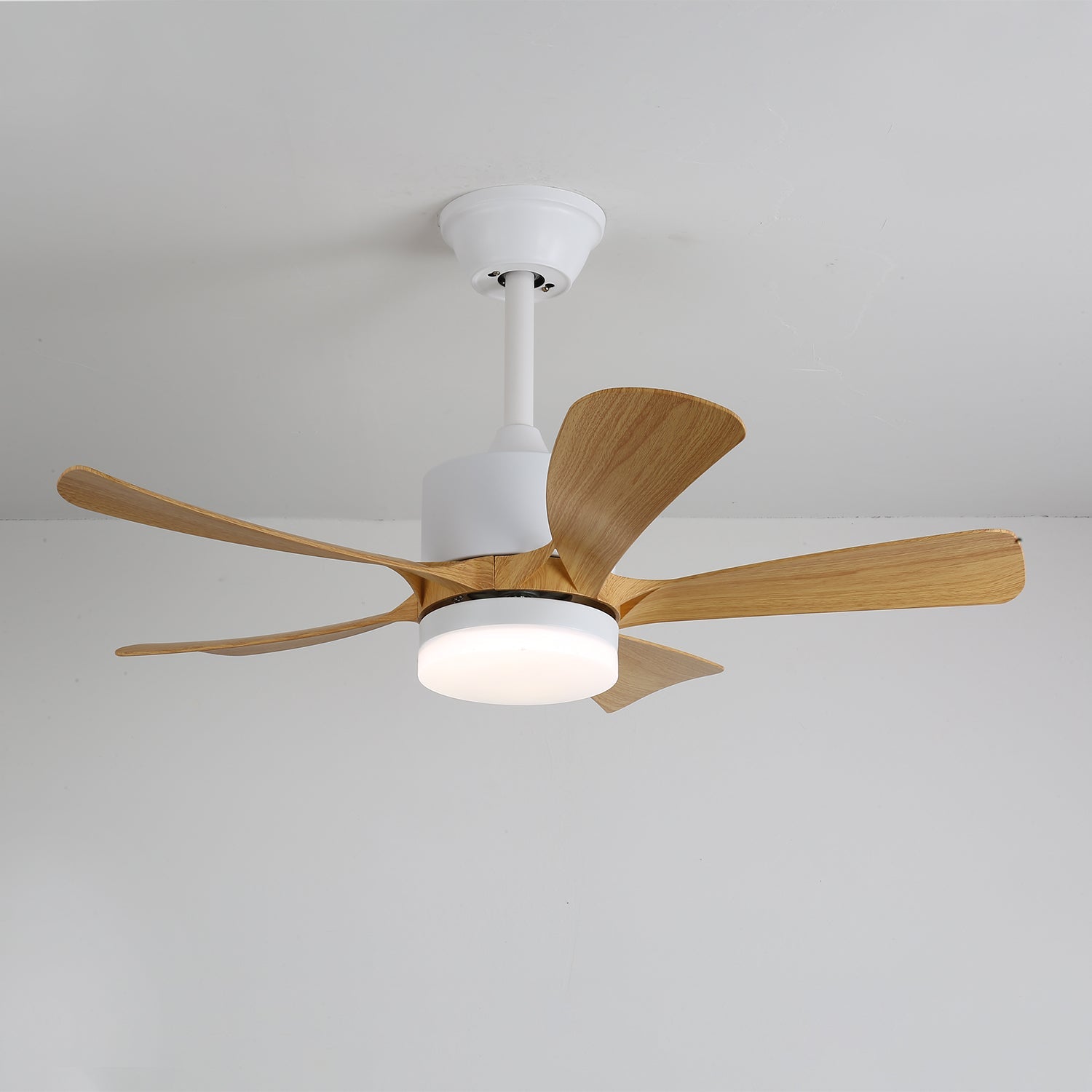Sylven Modern Wood Ceiling Fan Light - Blowlighting