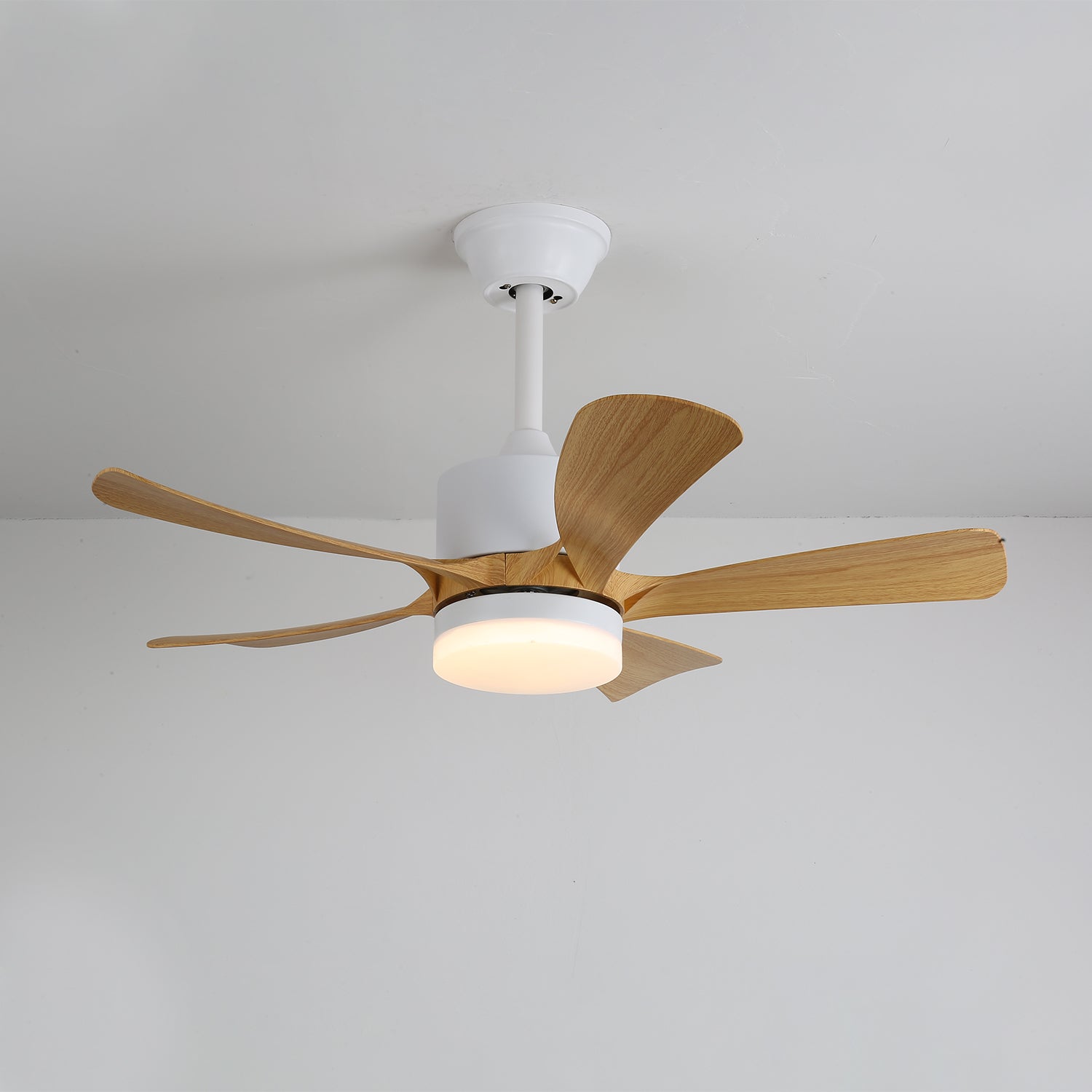 Sylven Modern Wood Ceiling Fan Light - Blowlighting