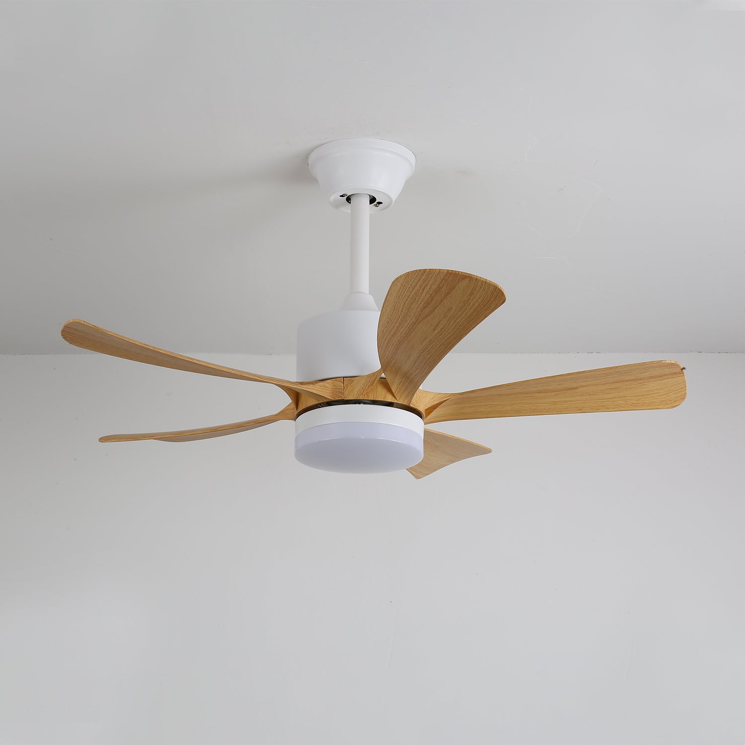 Sylven Modern Wood Ceiling Fan Light - Blowlighting