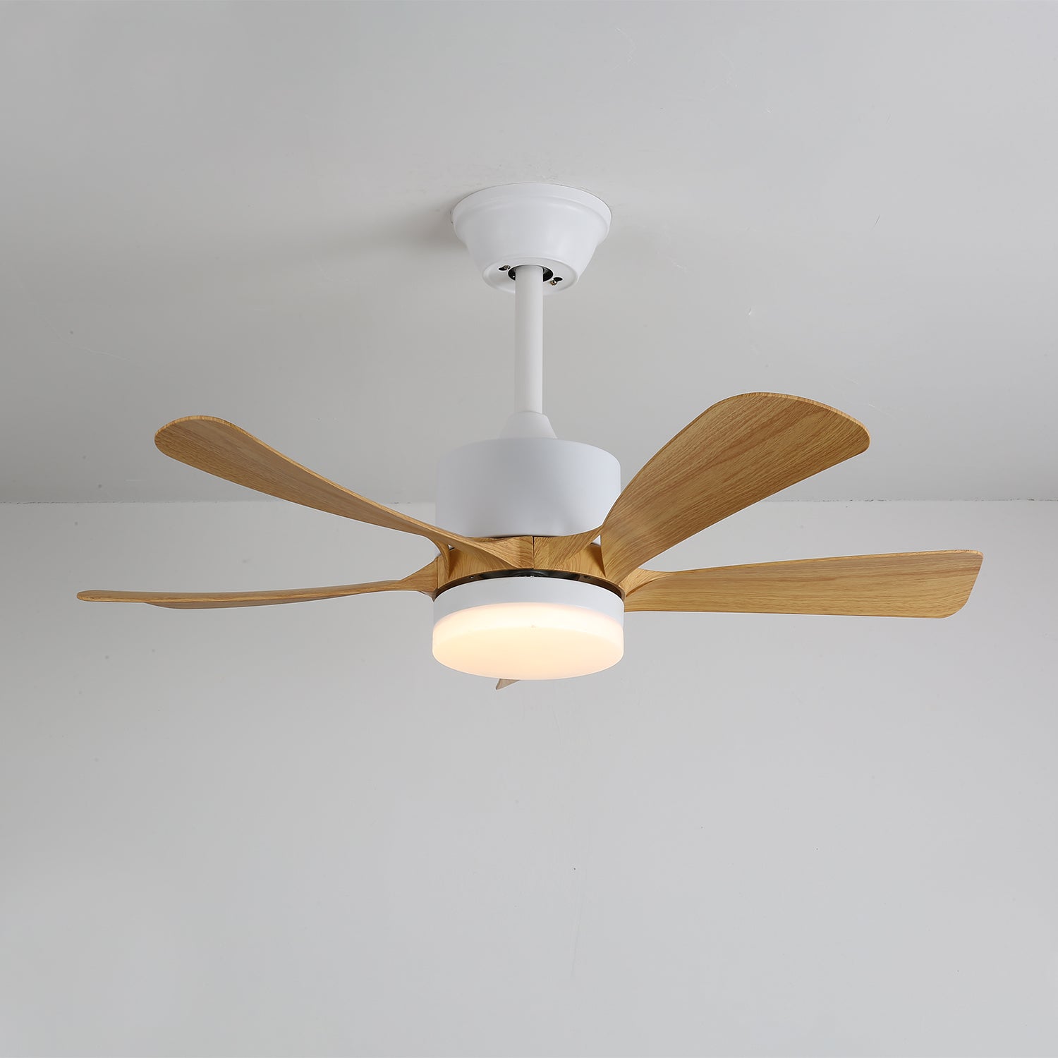 Sylven Modern Wood Ceiling Fan Light - Blowlighting