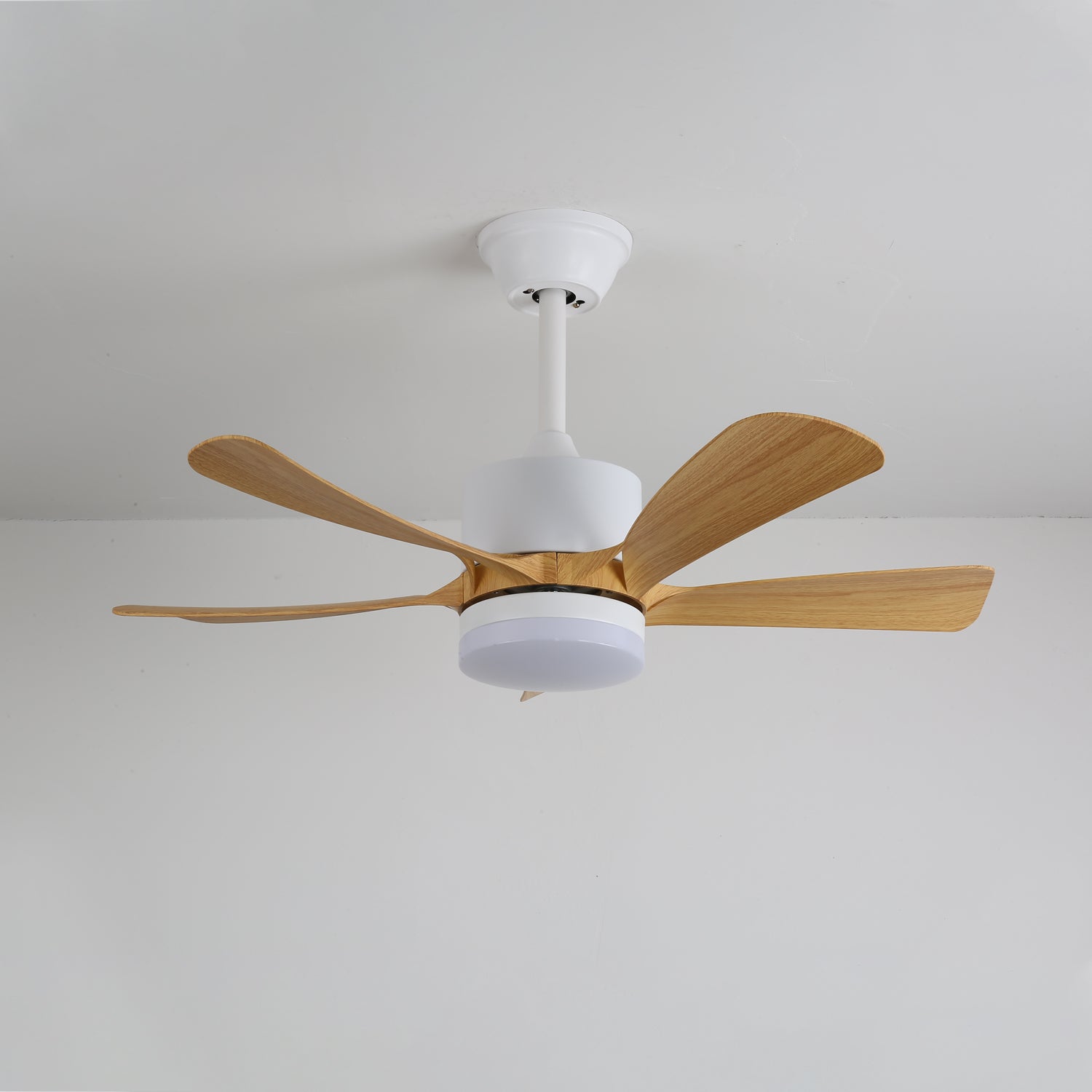 Sylven Modern Wood Ceiling Fan Light - Blowlighting