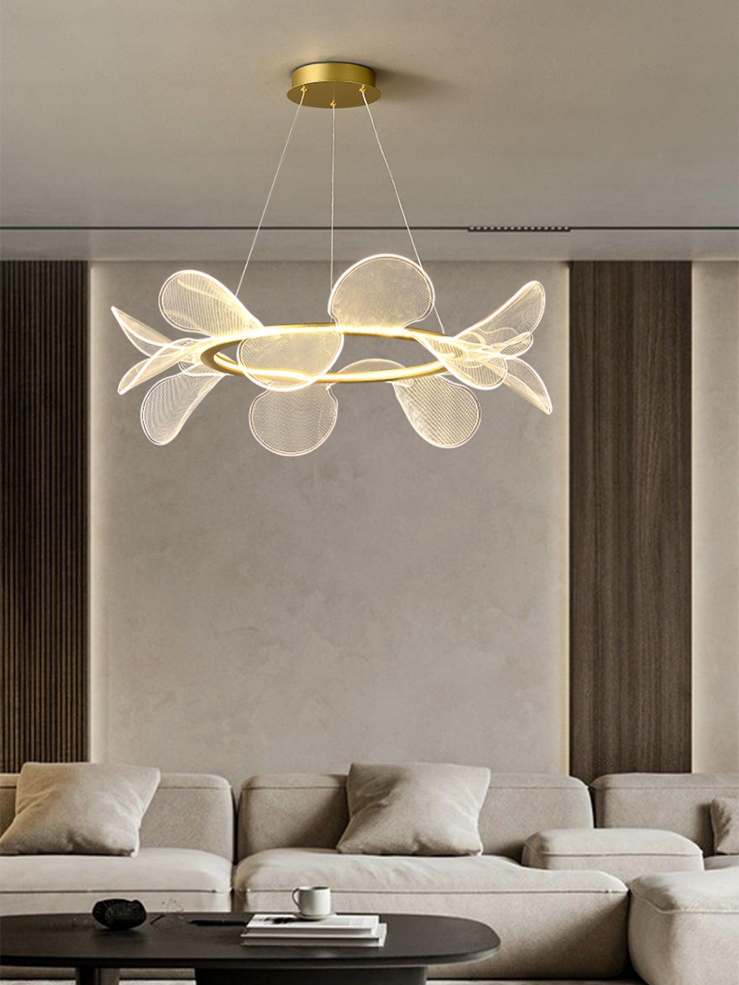 Bain Flying Flowers Chandelier - Blowlighting