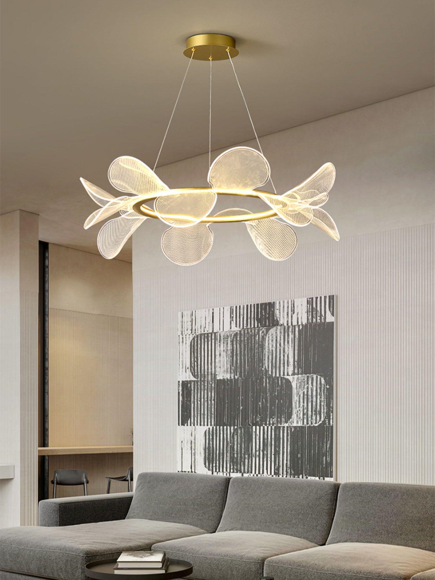 Bain Flying Flowers Chandelier - Blowlighting