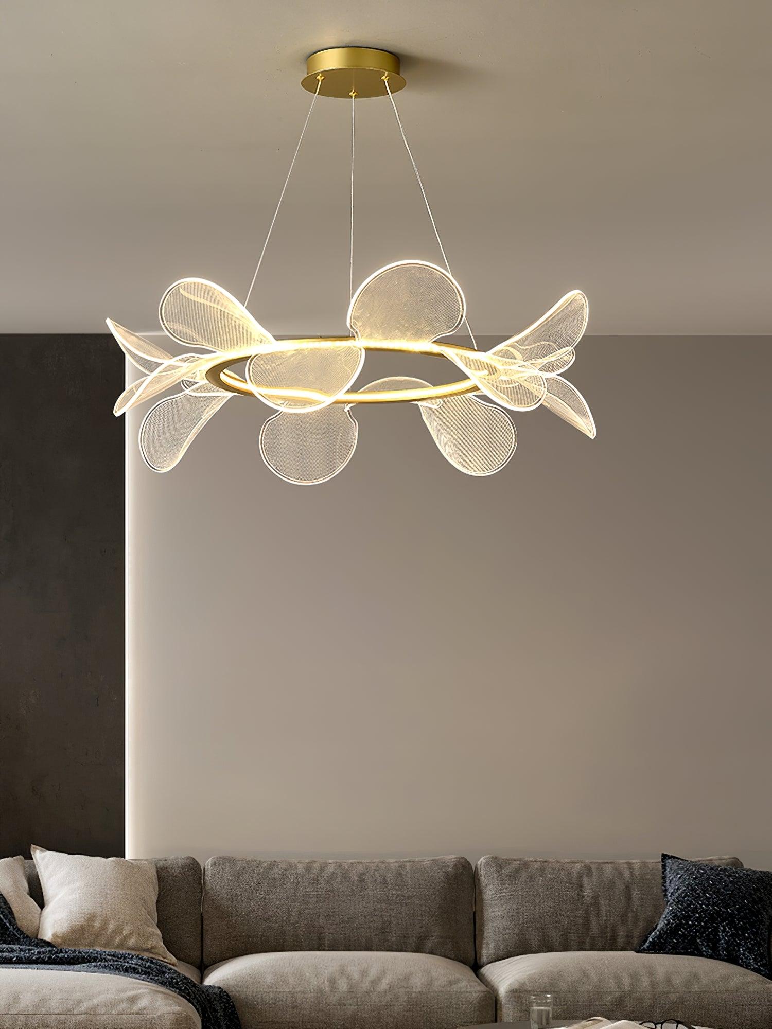 Bain Flying Flowers Chandelier - Blowlighting