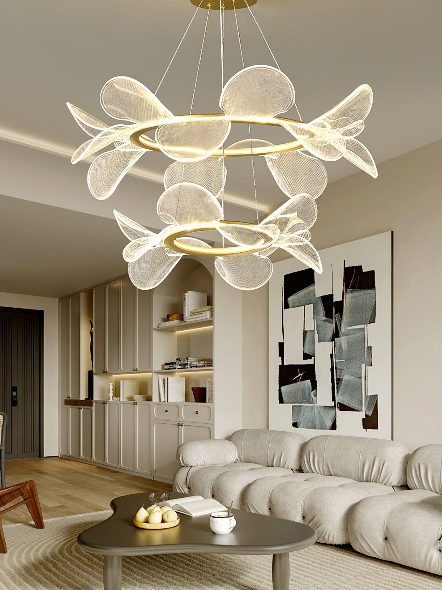 Bain Flying Flowers Chandelier - Blowlighting