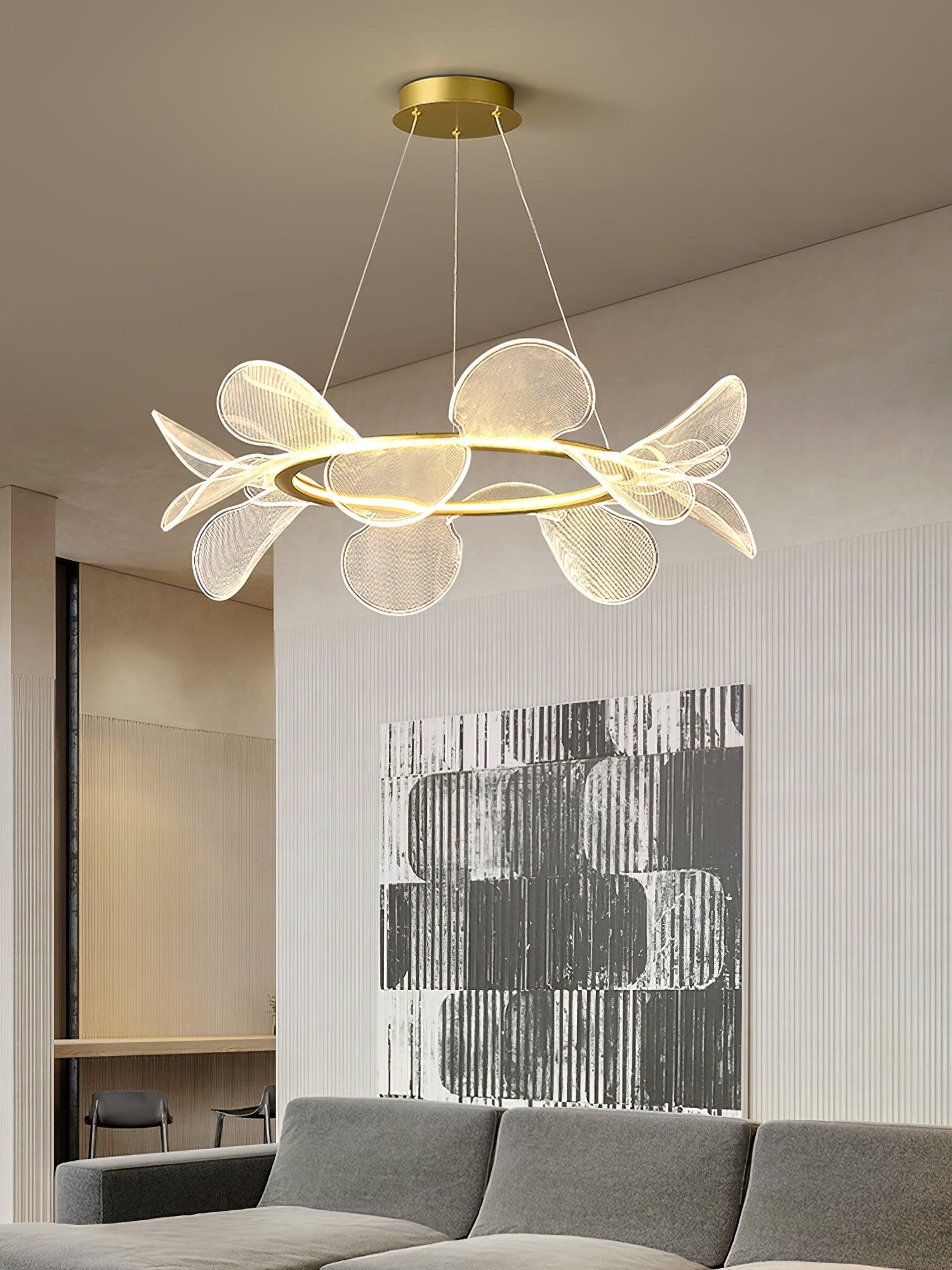 Bain Flying Flowers Chandelier - Blowlighting