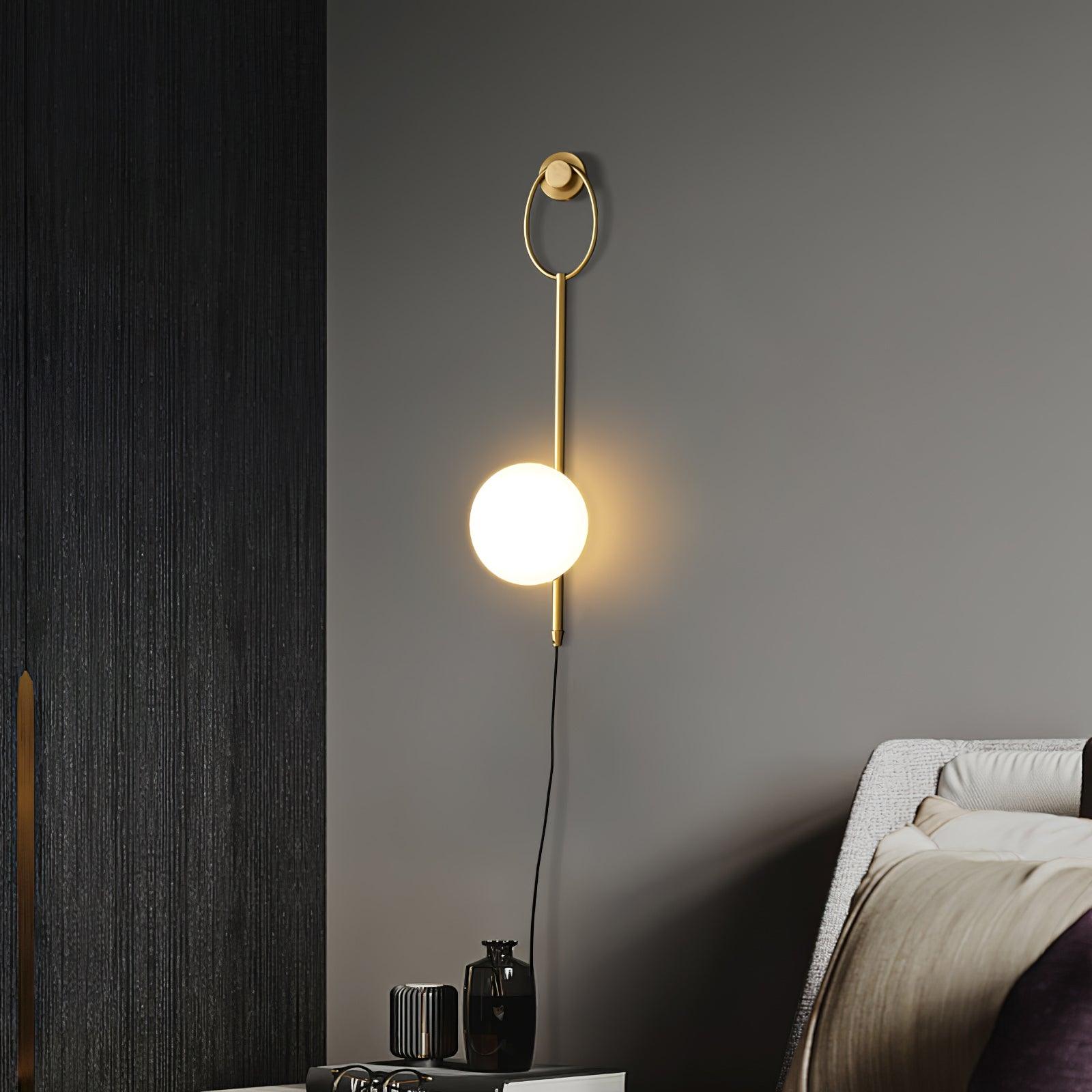 Ballon Brass Wall Lamp - Blowlighting