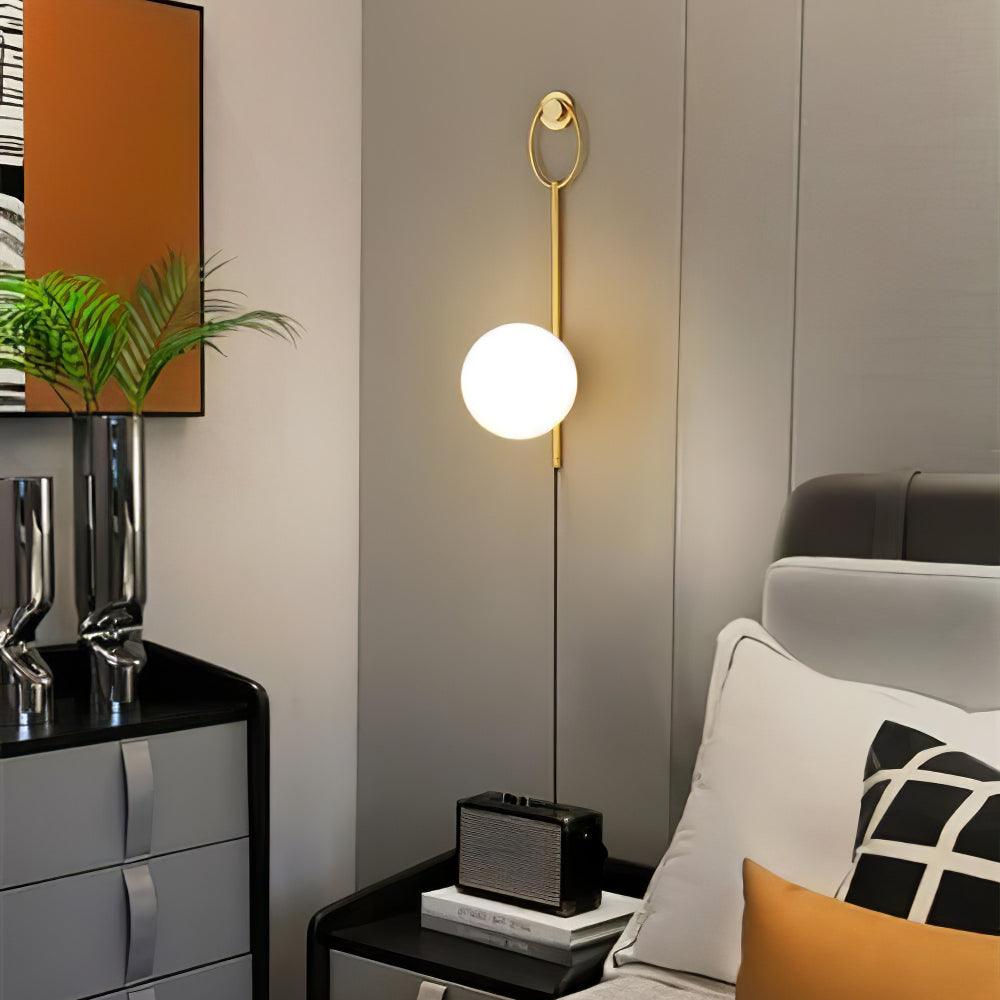 Ballon Brass Wall Lamp - Blowlighting