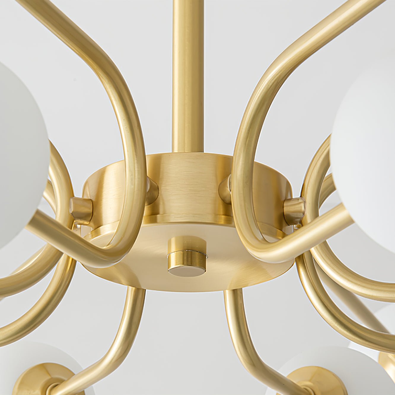 Aurora Chandelier Globe Arm Modern - Blowlighting