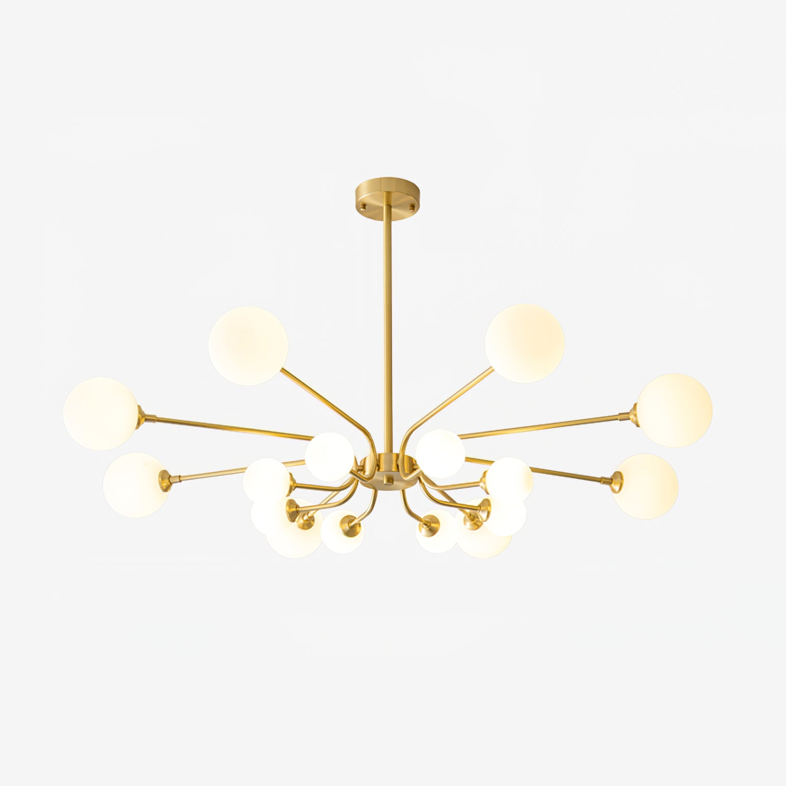 Aurora Chandelier Globe Arm Modern - Blowlighting