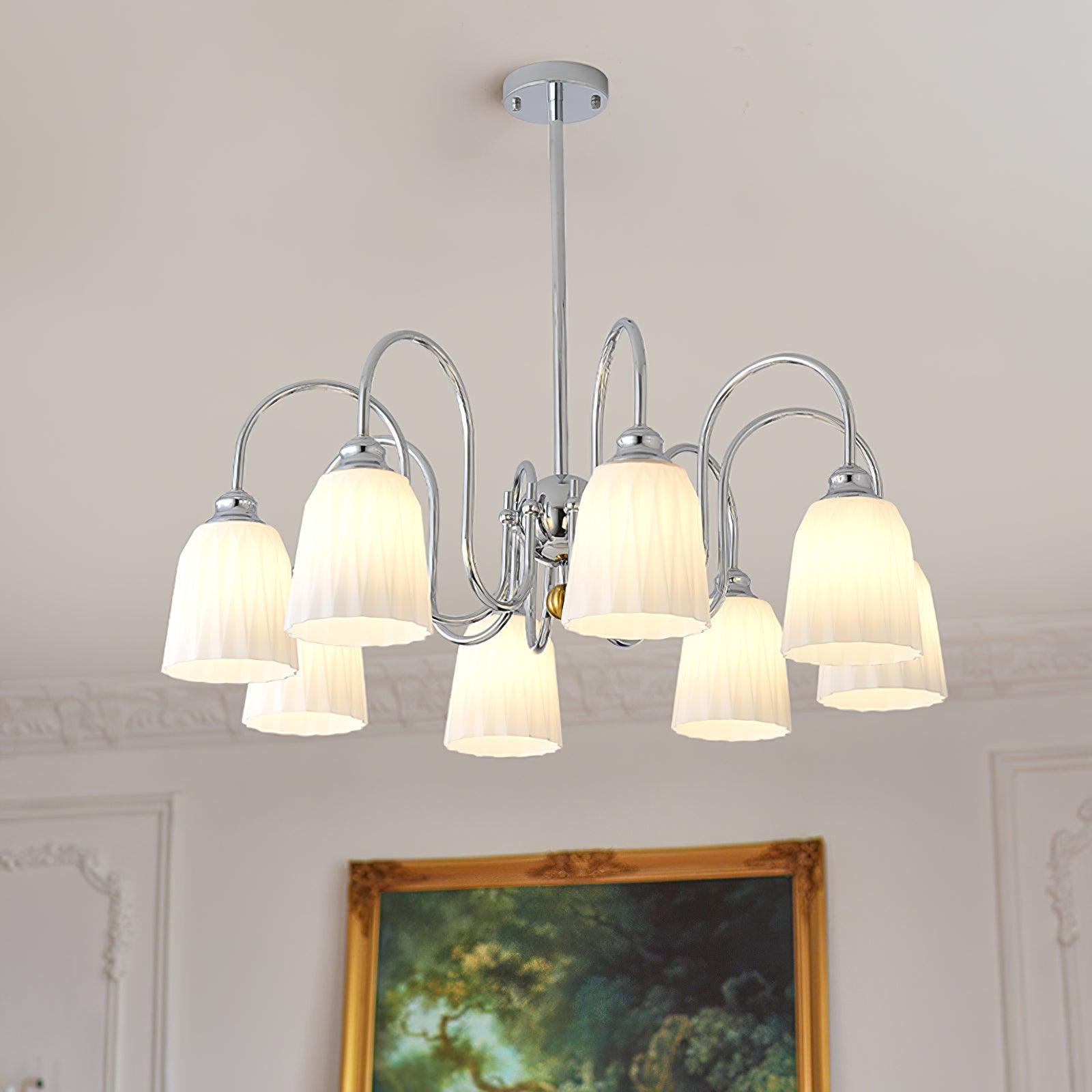 Micah Vintage Metal Chandelier - Blowlighting