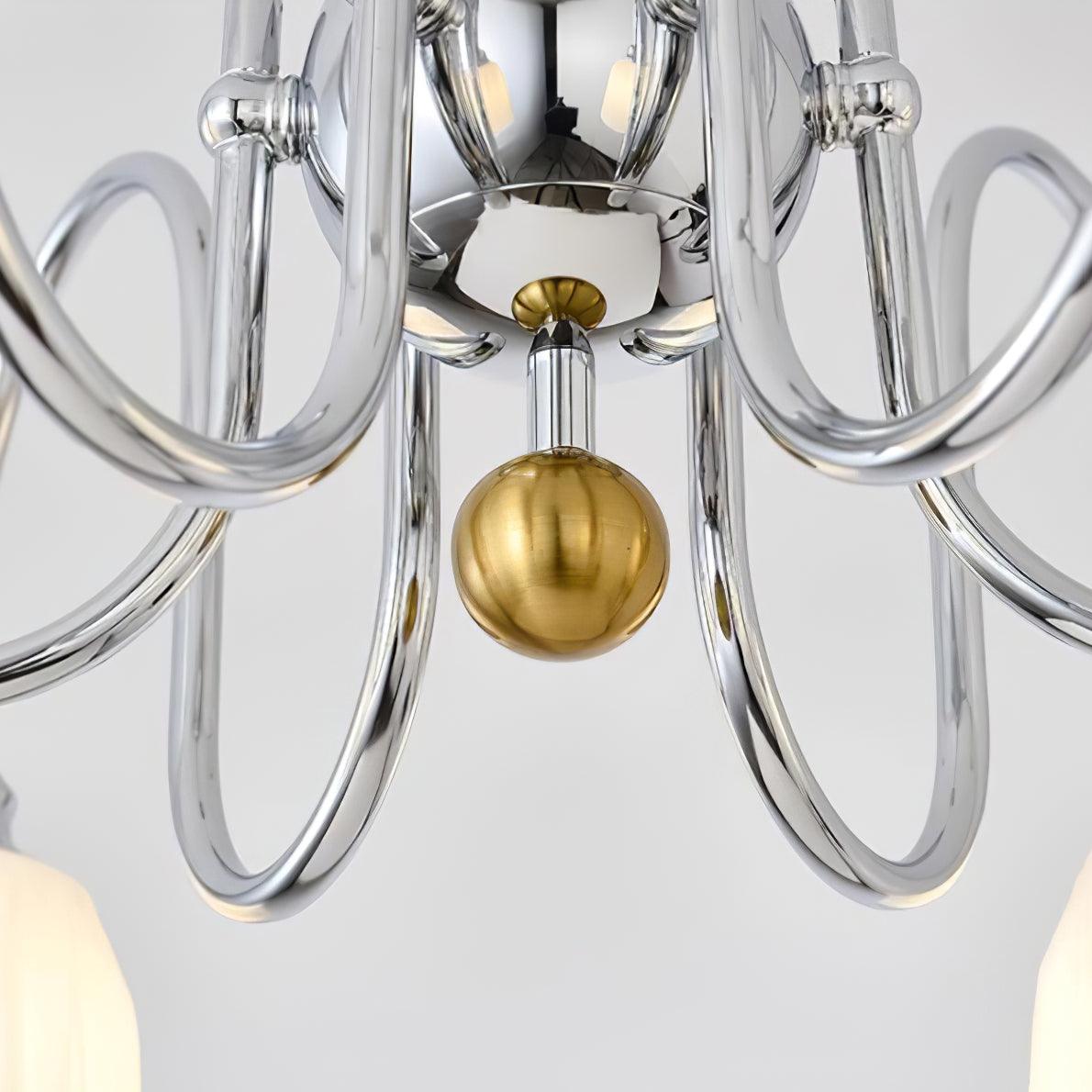 Micah Vintage Metal Chandelier - Blowlighting