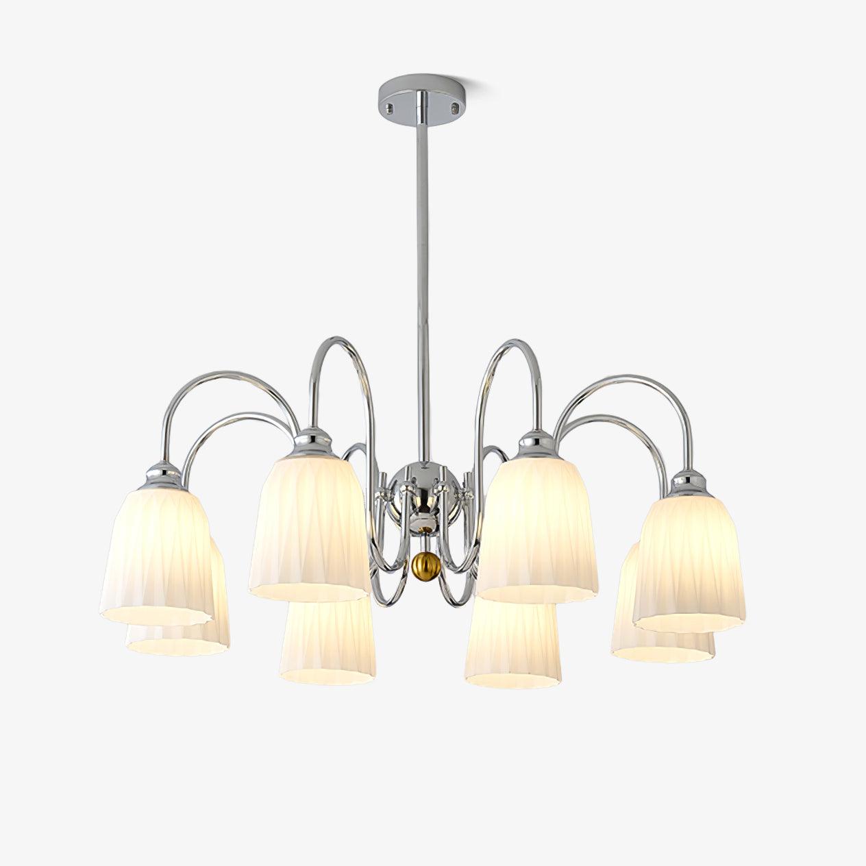 Micah Vintage Metal Chandelier - Blowlighting