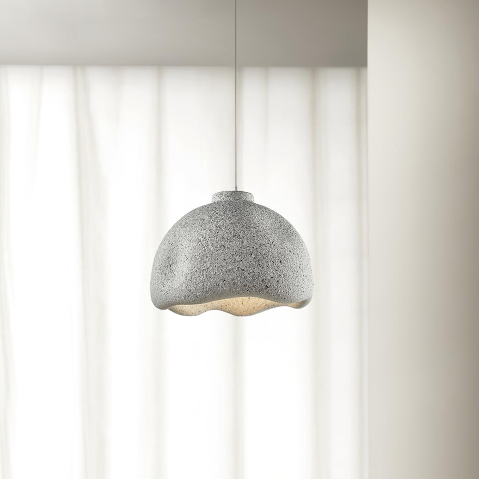 Icarila Modern Minimalist Speckled Metal Plastic Pendant Lamp - Blowlighting