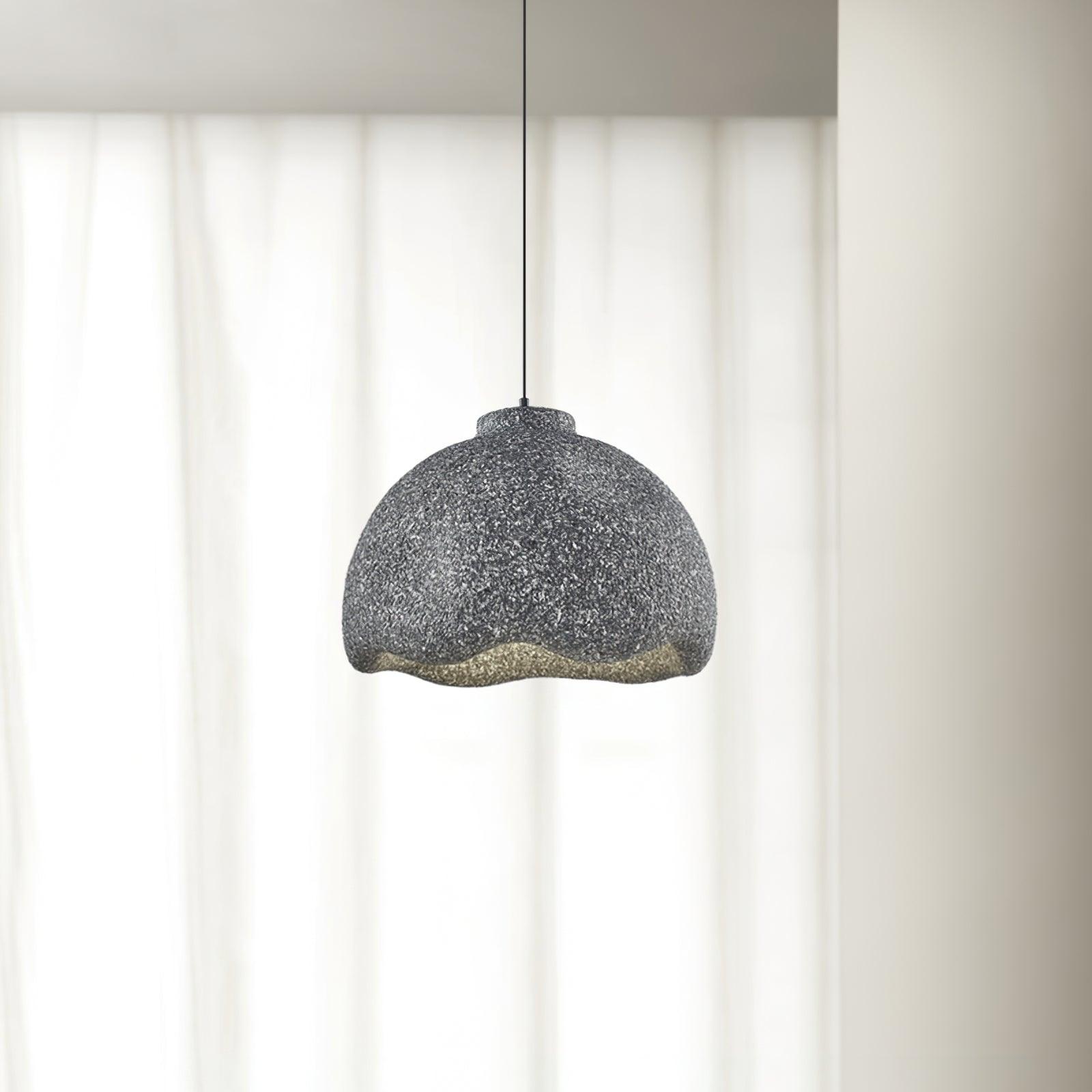 Icarila Modern Minimalist Speckled Metal Plastic Pendant Lamp - Blowlighting