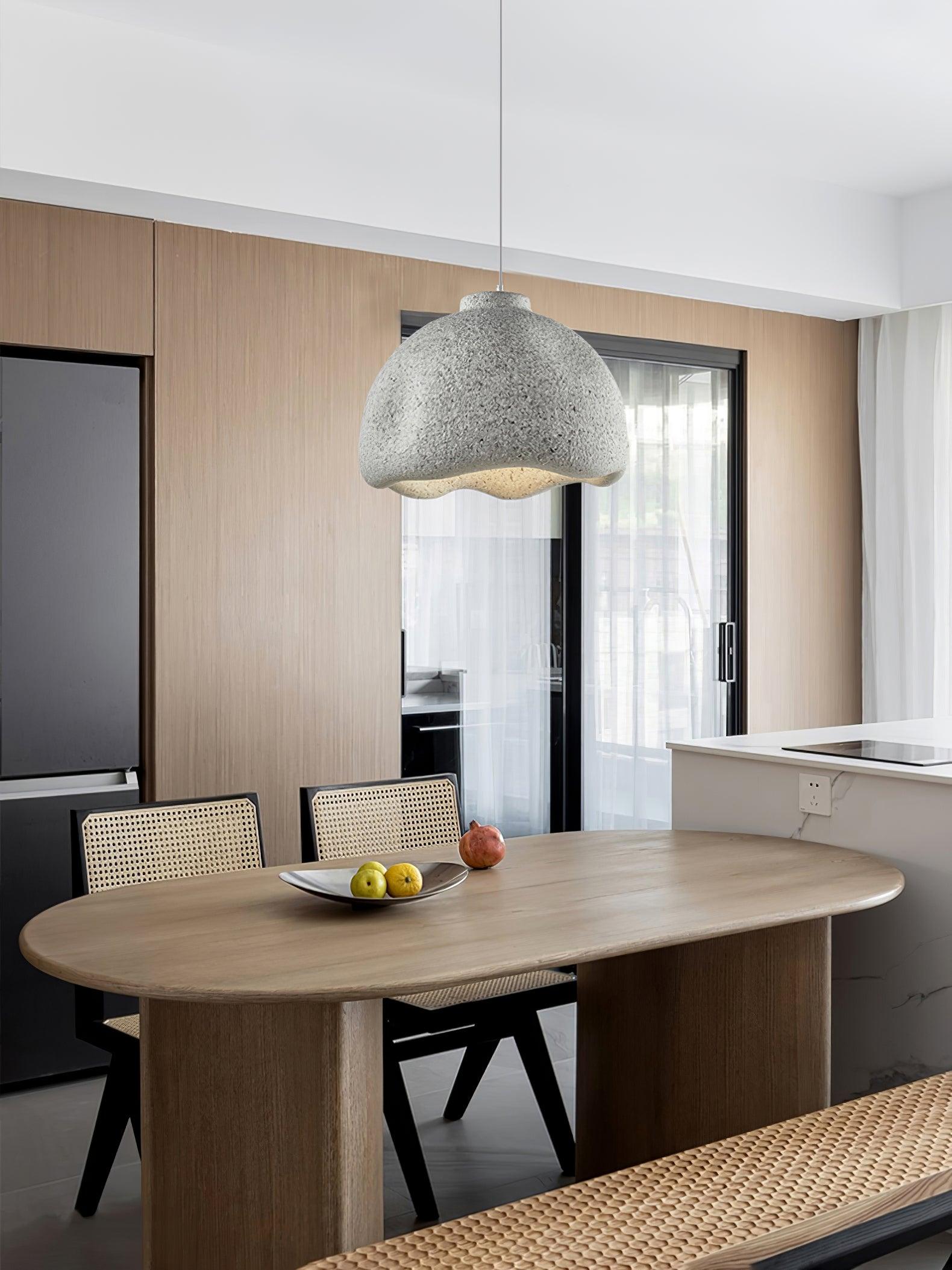 Icarila Modern Minimalist Speckled Metal Plastic Pendant Lamp - Blowlighting