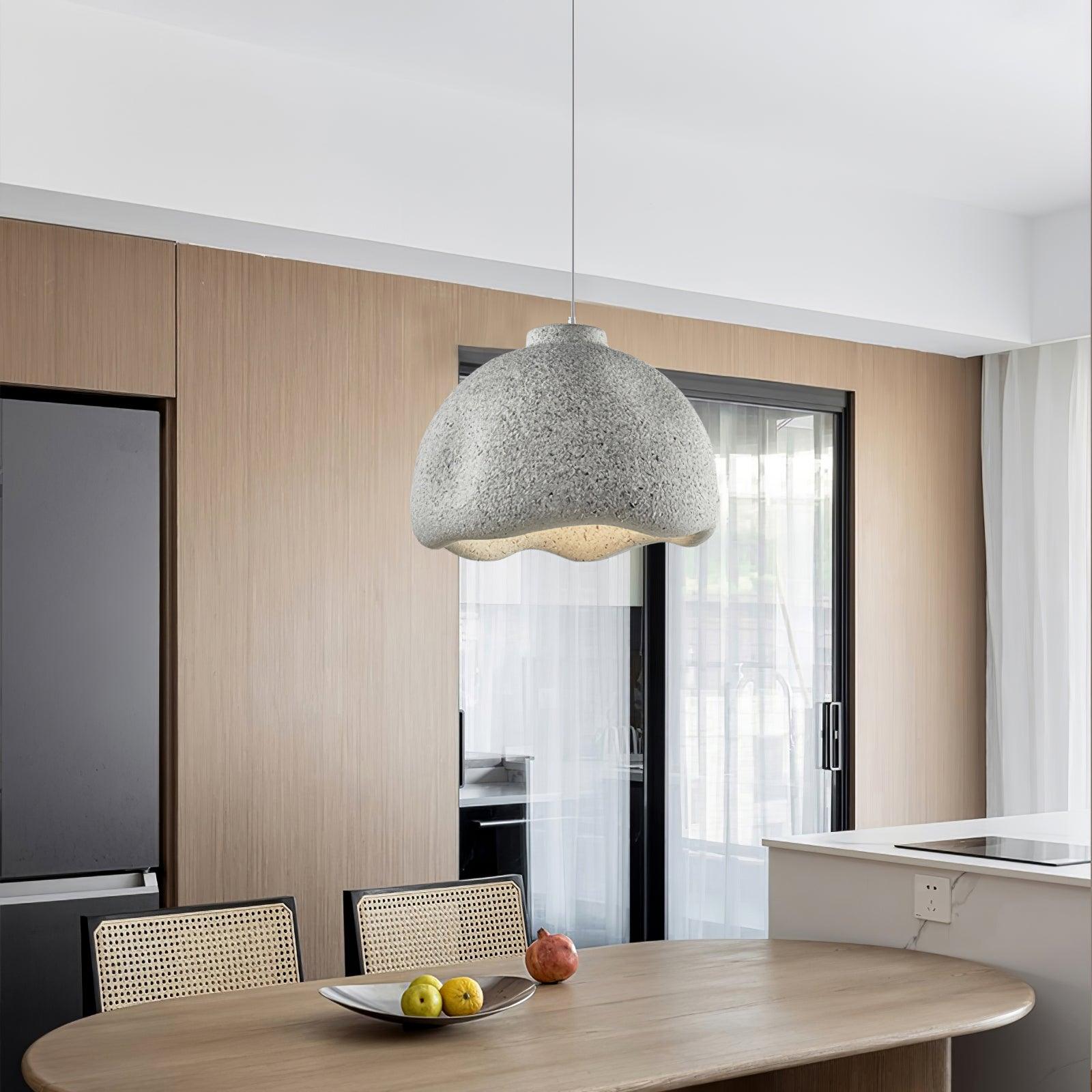 Icarila Modern Minimalist Speckled Metal Plastic Pendant Lamp - Blowlighting