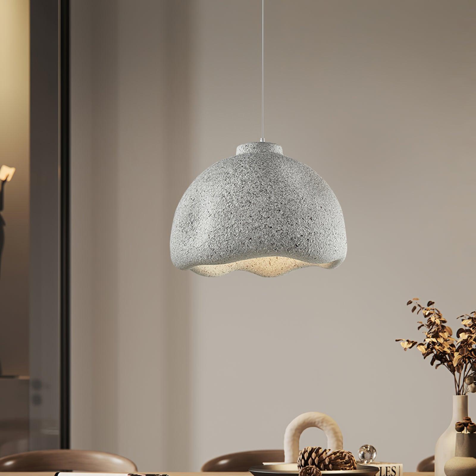 Icarila Modern Minimalist Speckled Metal Plastic Pendant Lamp - Blowlighting