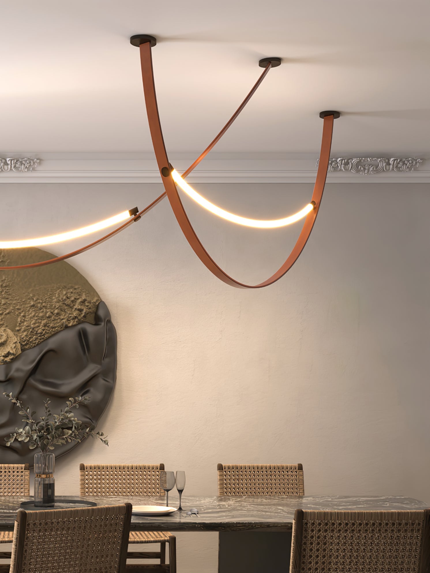 Belt Pendant Lamp - Blowlighting