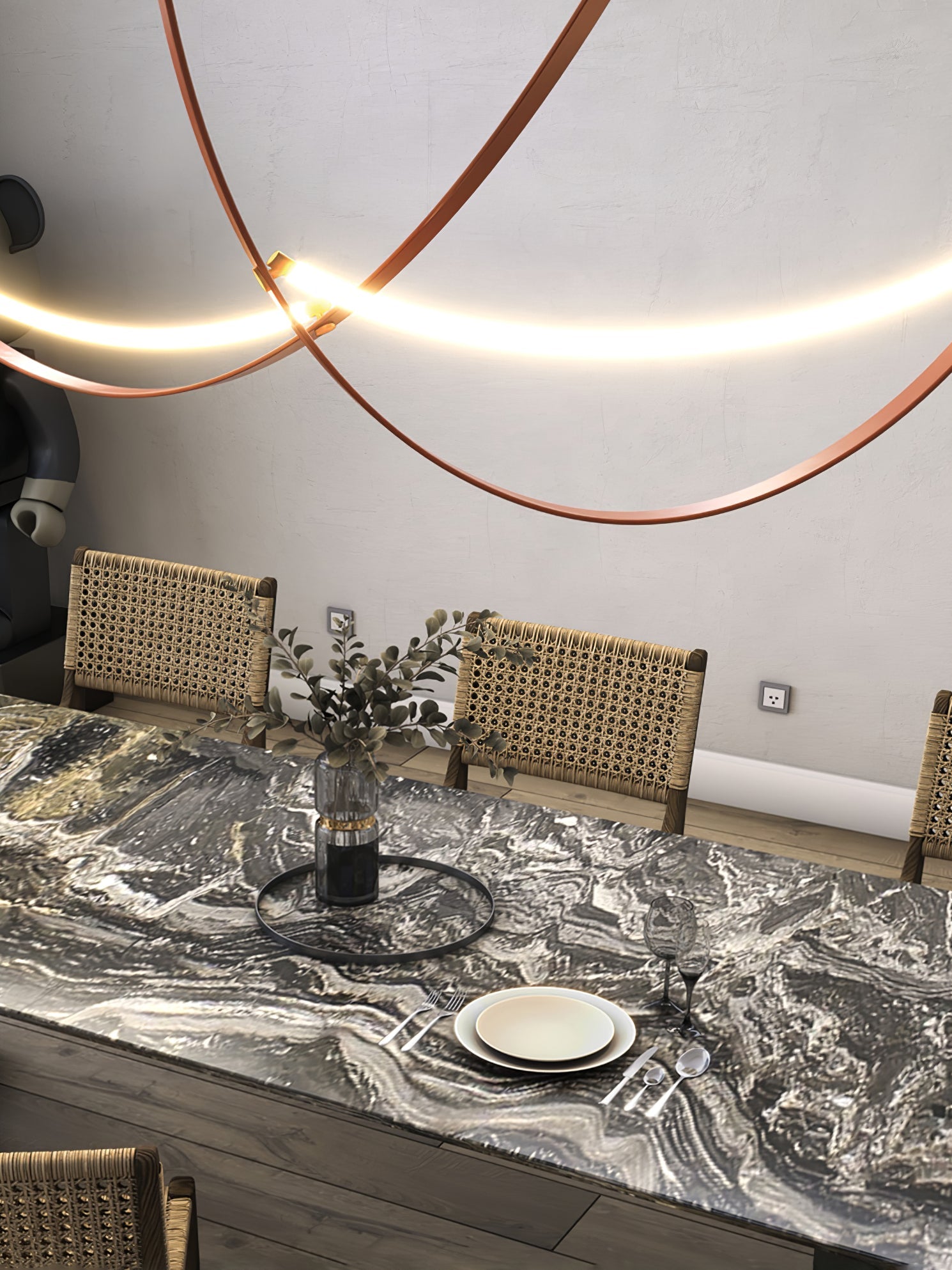 Belt Pendant Lamp - Blowlighting