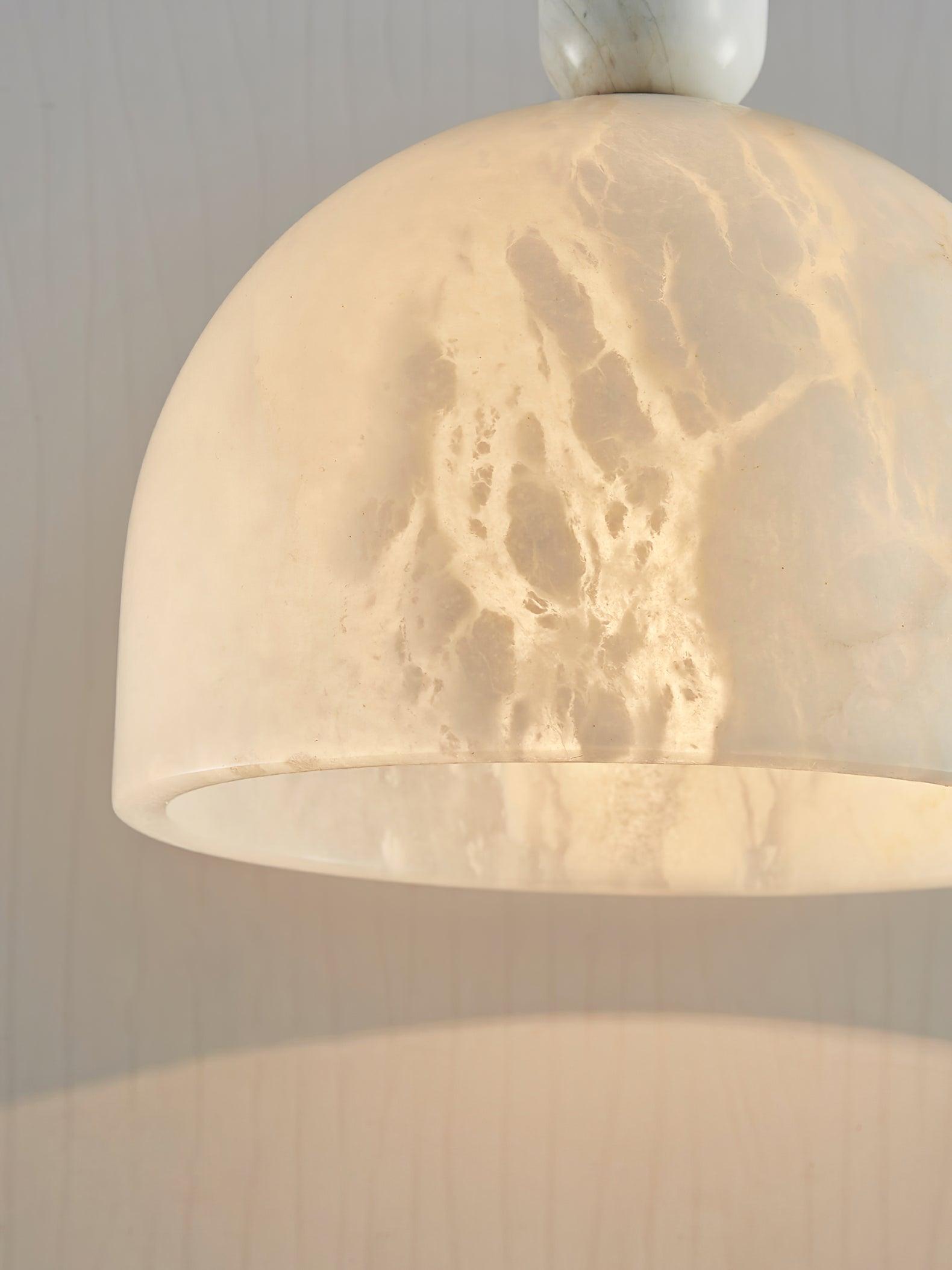 Culiror Minimalist Alabaster Pendant Light - Blowlighting