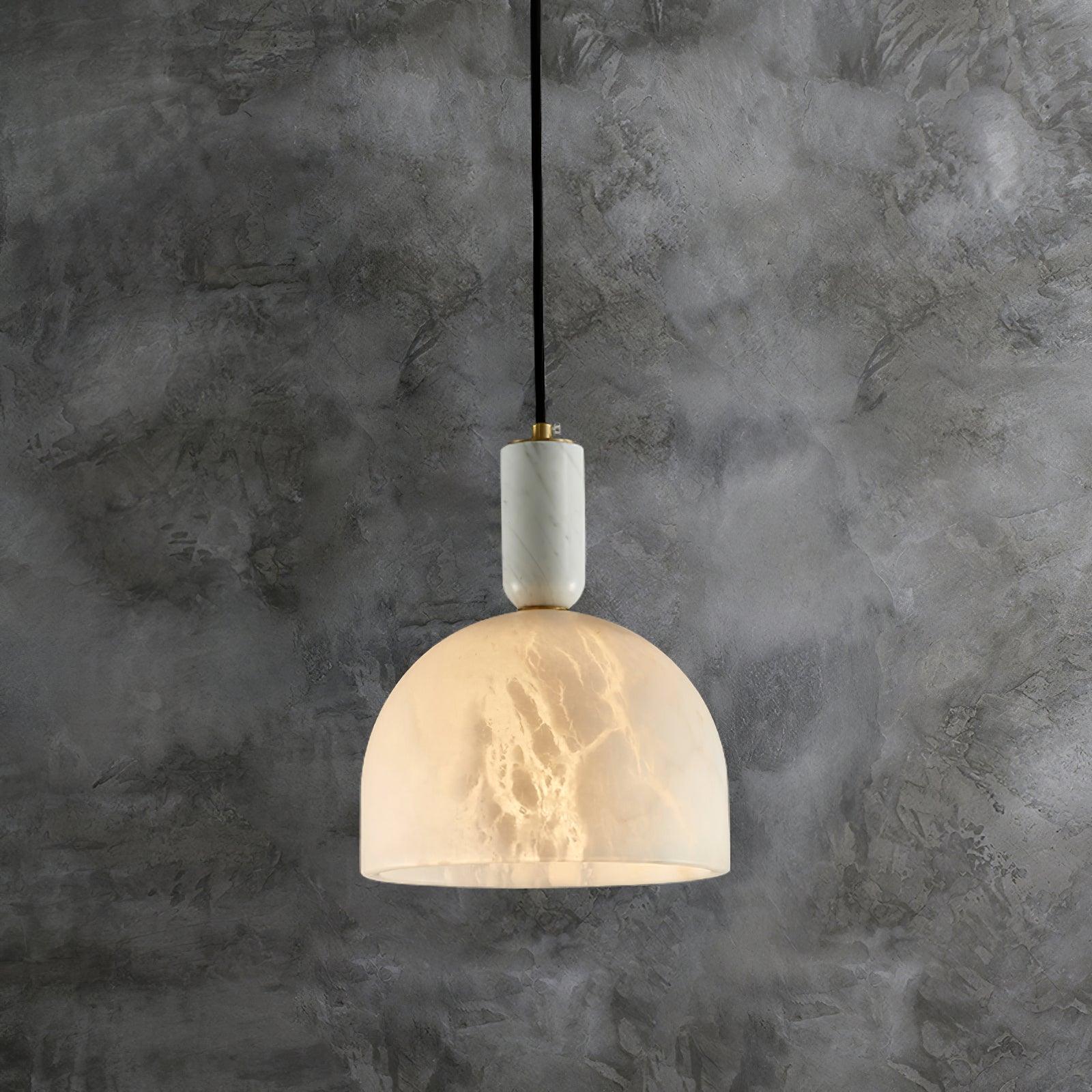 Culiror Minimalist Alabaster Pendant Light - Blowlighting