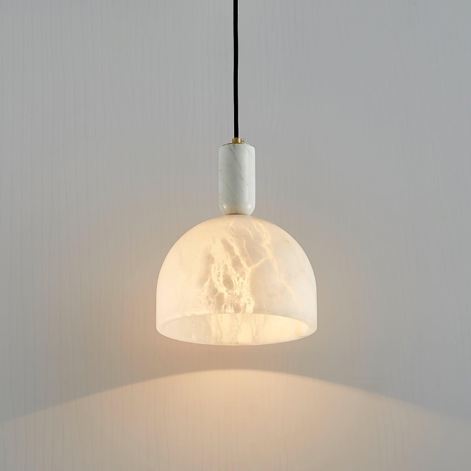 Culiror Minimalist Alabaster Pendant Light - Blowlighting