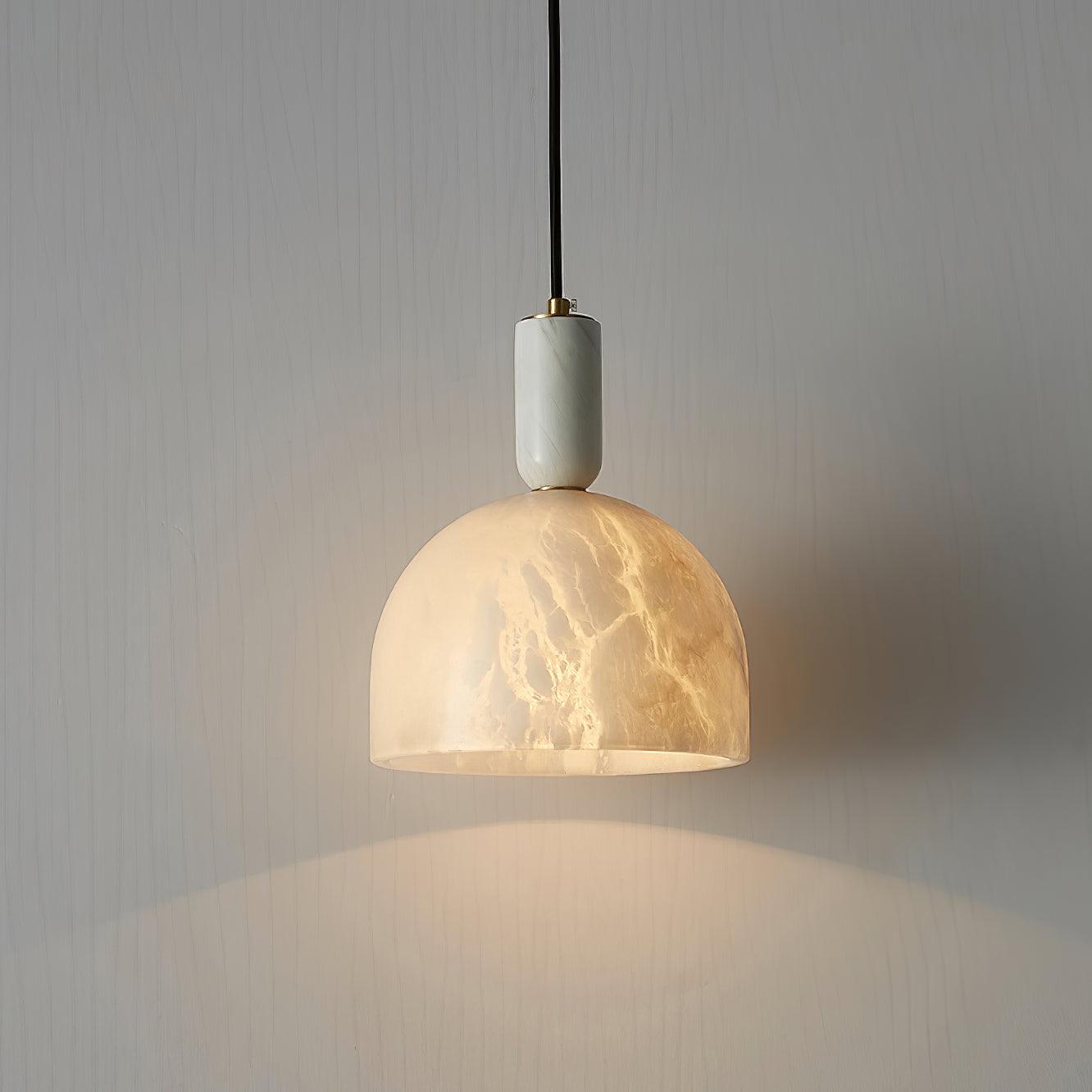 Culiror Minimalist Alabaster Pendant Light - Blowlighting