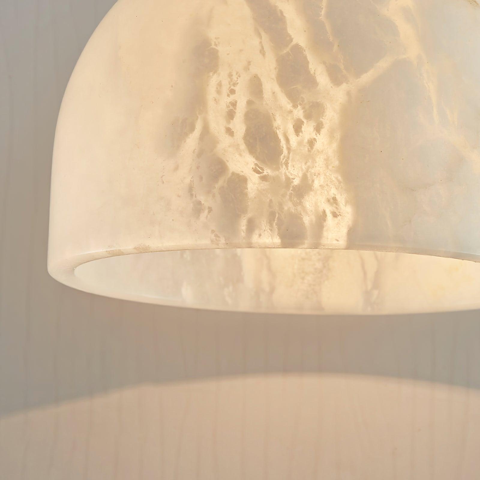 Culiror Minimalist Alabaster Pendant Light - Blowlighting