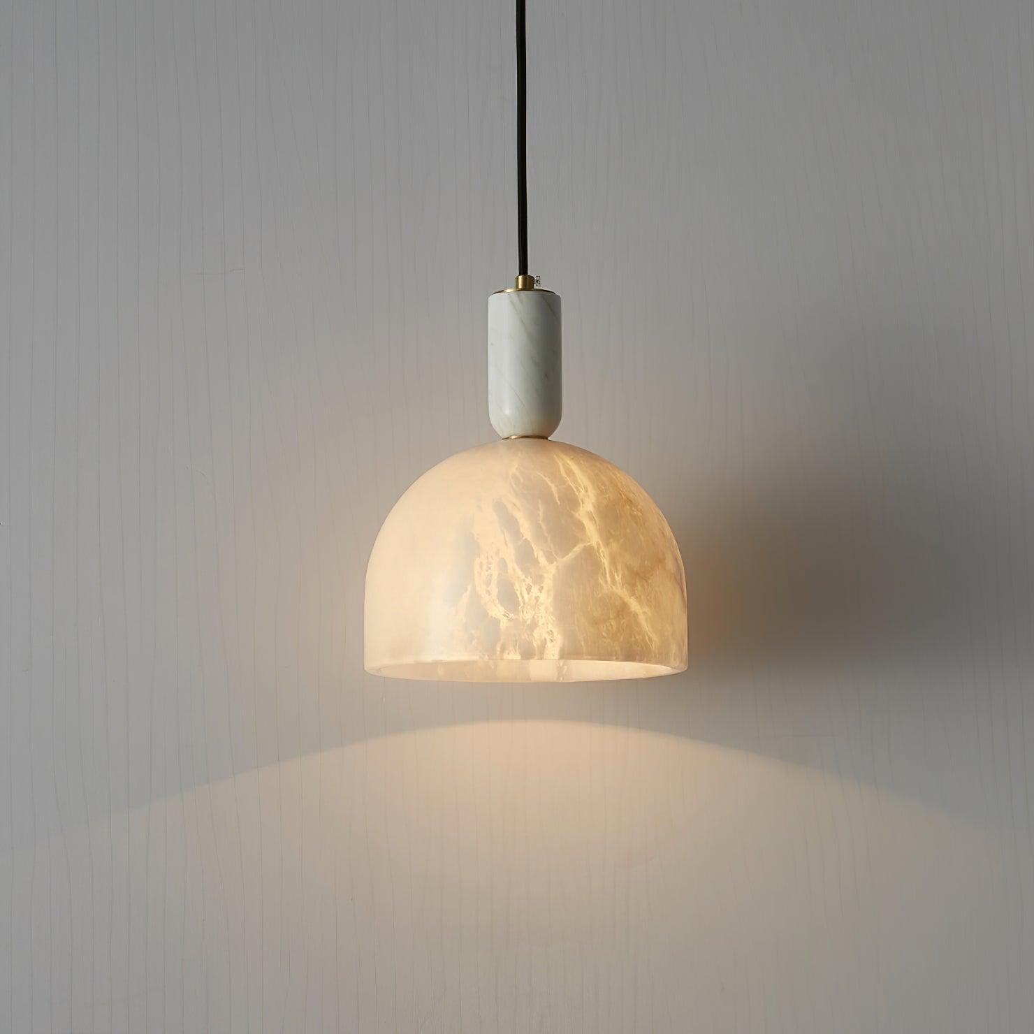 Culiror Minimalist Alabaster Pendant Light - Blowlighting