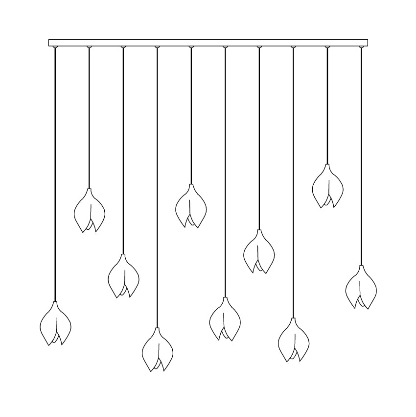 Celeste Flora Pendant Light - Blowlighting