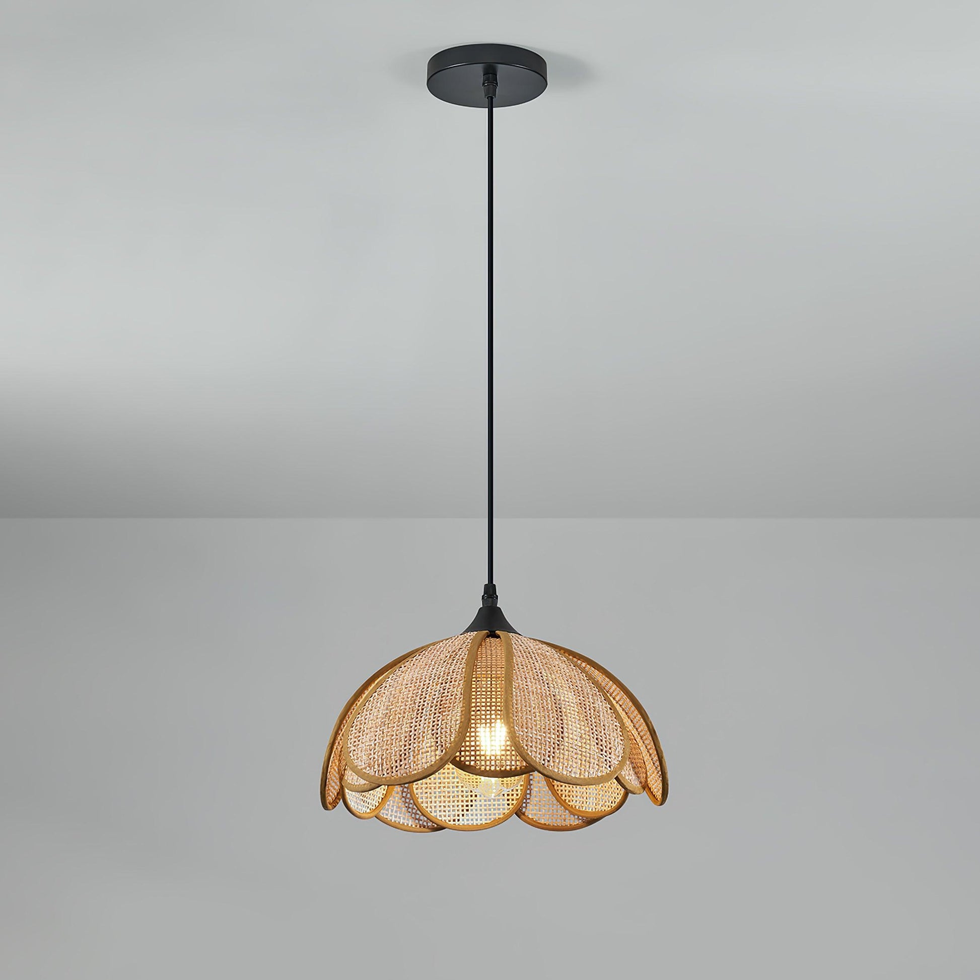 Bloom Rattan Pendant Lamp - Blowlighting