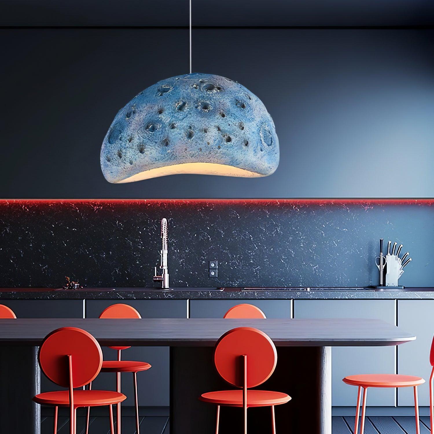 Mydorel Modern Minimalist Planet Metal Plastic Pendant Lamp - Blowlighting