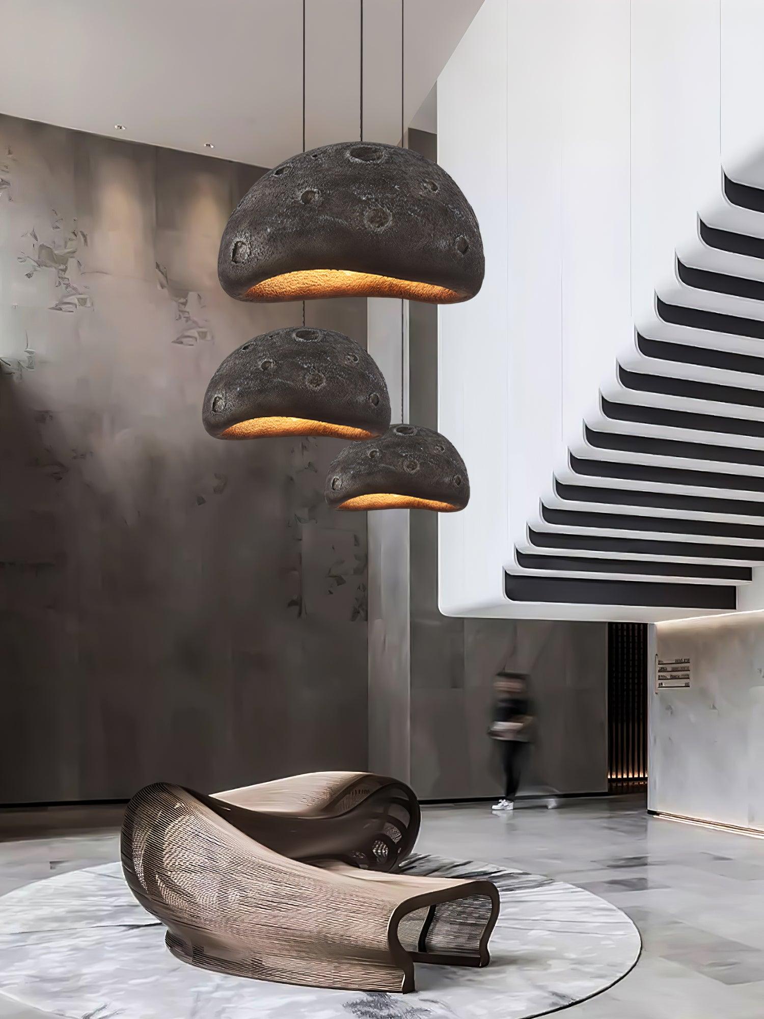 Mydorel Modern Minimalist Planet Metal Plastic Pendant Lamp - Blowlighting