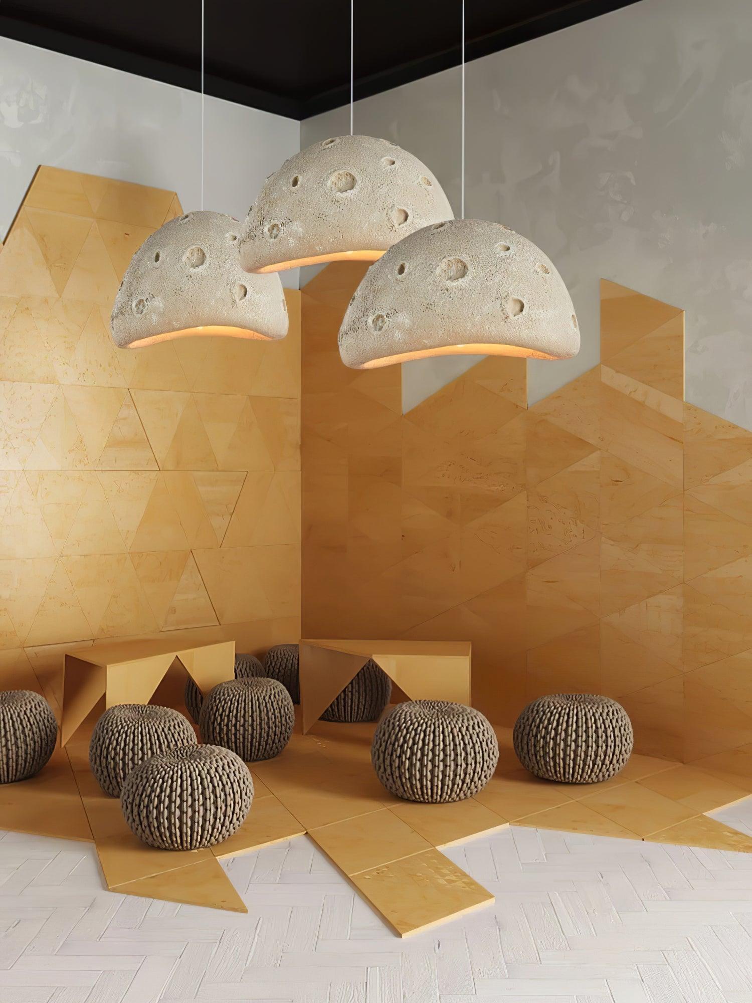 Mydorel Modern Minimalist Planet Metal Plastic Pendant Lamp - Blowlighting