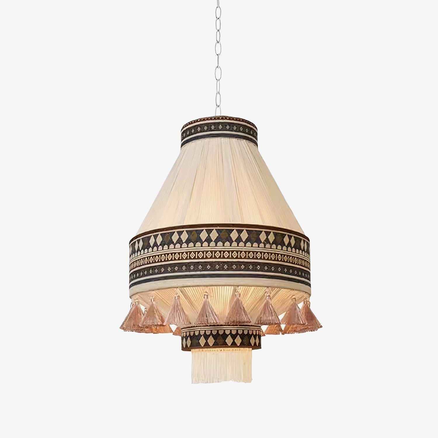 Bohemian Fringe Pendant Lamp - Blowlighting
