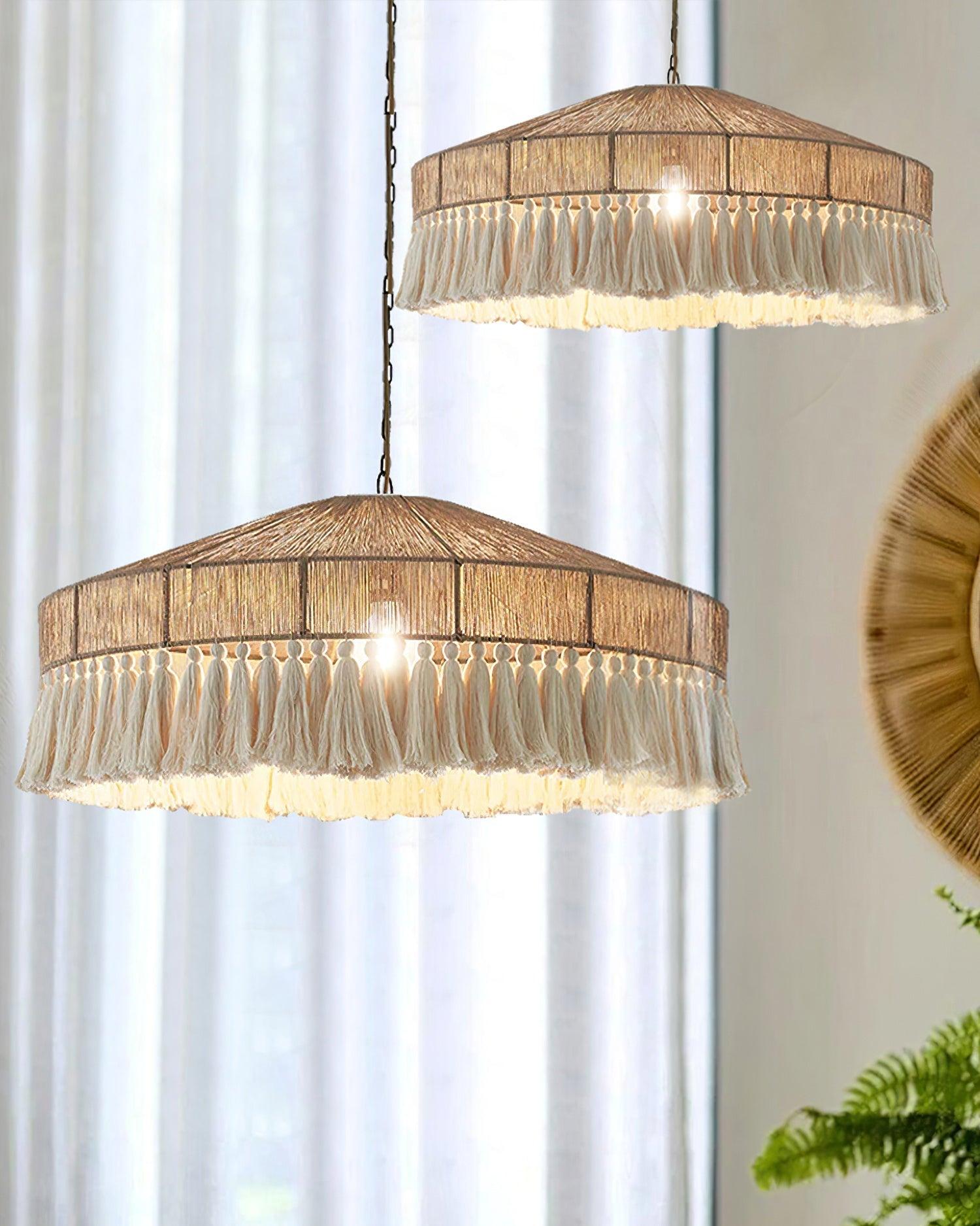 Vorenth Hemp Rope Pendant Light - Blowlighting