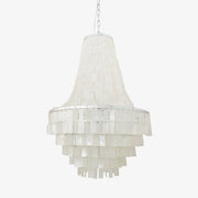 Aurora Chandelier Boho Shell Tiered - Blowlighting