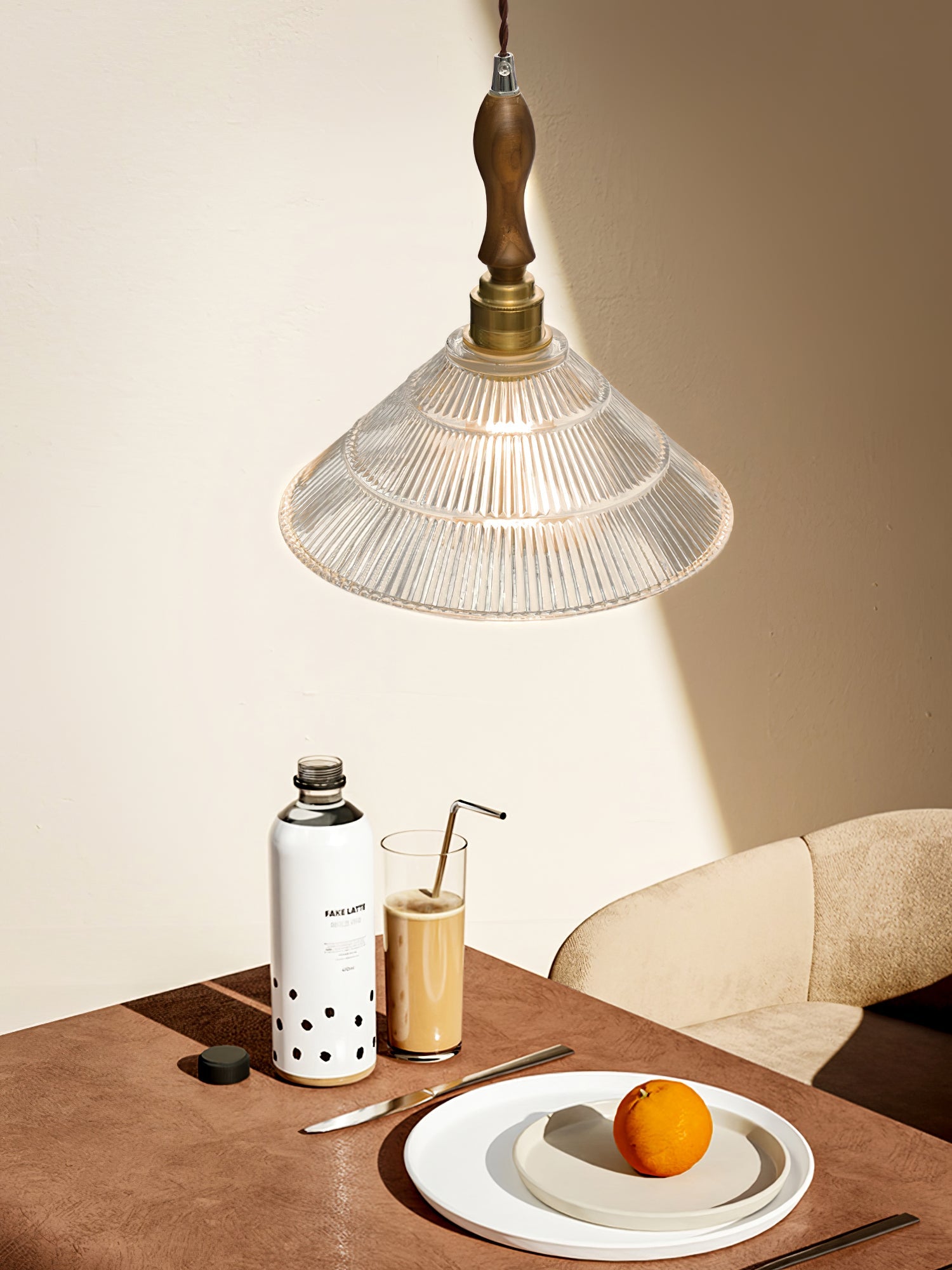 Vintage Ripple Pendant Lamp - Blowlighting