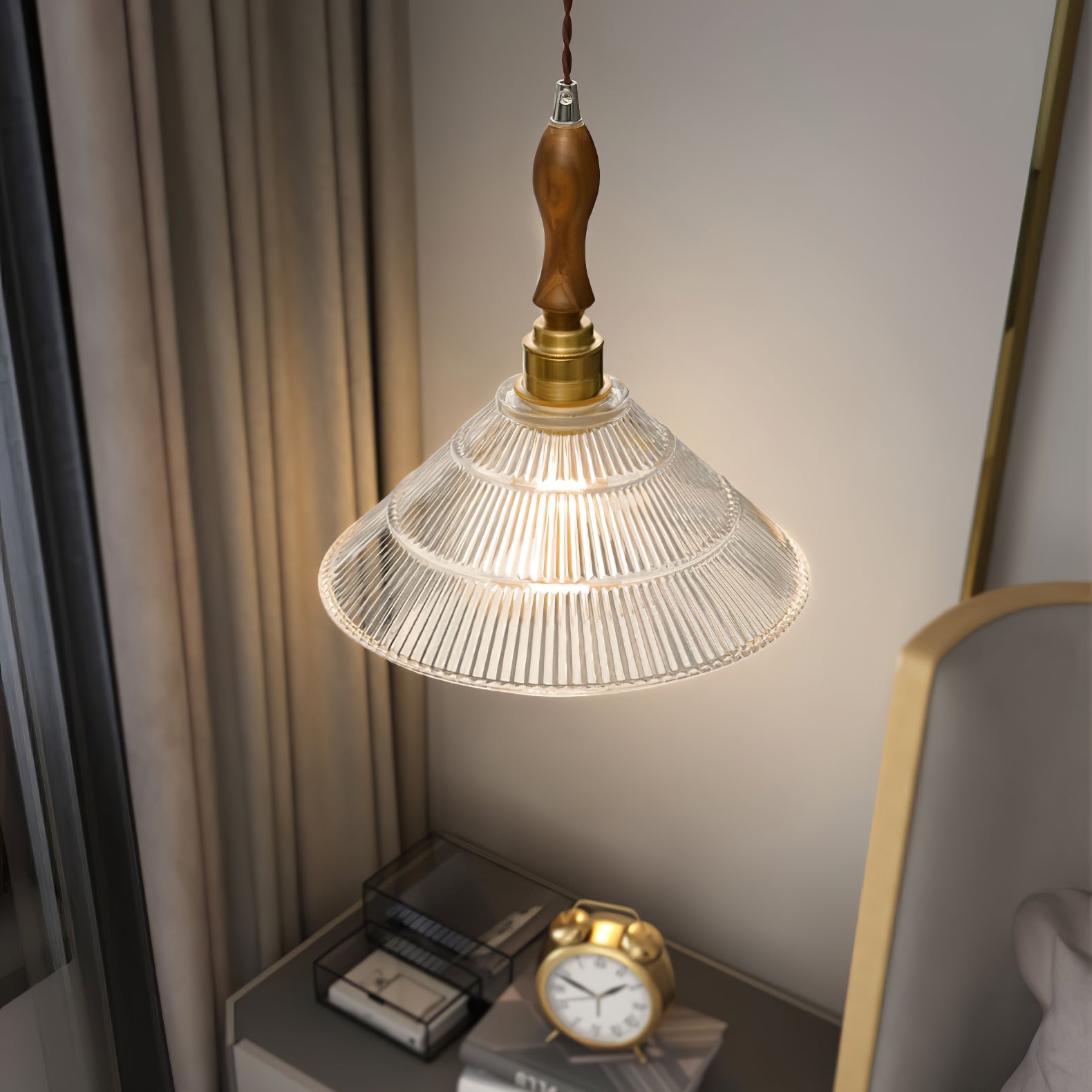 Vintage Ripple Pendant Lamp - Blowlighting
